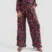 Iconic Floral Print Palazzo Pants with Elasticised Waistband and Pleats-Pants-thumbnailMobile-0