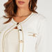 Iconic Textured Cardigan with Long Sleeves and Button Closure-Cardigans-thumbnailMobile-2
