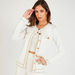 Iconic Textured Cardigan with Long Sleeves and Button Closure-Cardigans-thumbnail-4