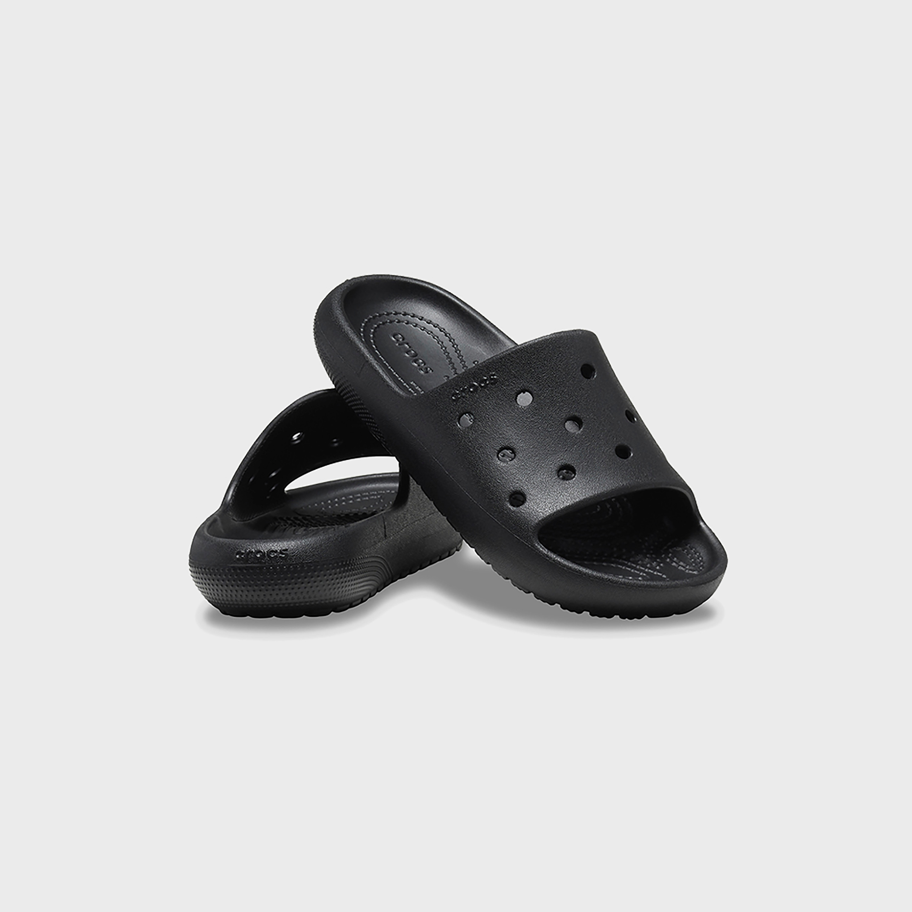 Crocs Kids Classic Cut-Out Detailed Slide Sandals | 209422-girls-shoes-sandals-image-1