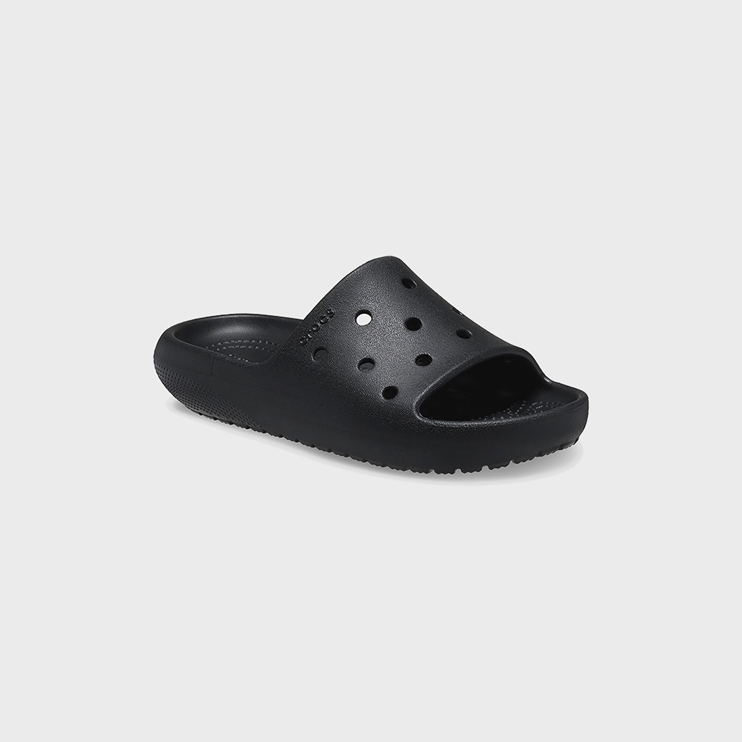 سلايد صندل كلاسيكي مع كت أوت ديتيلد من كروكس للاطفال  | 209422-girls-shoes-sandals-image-2