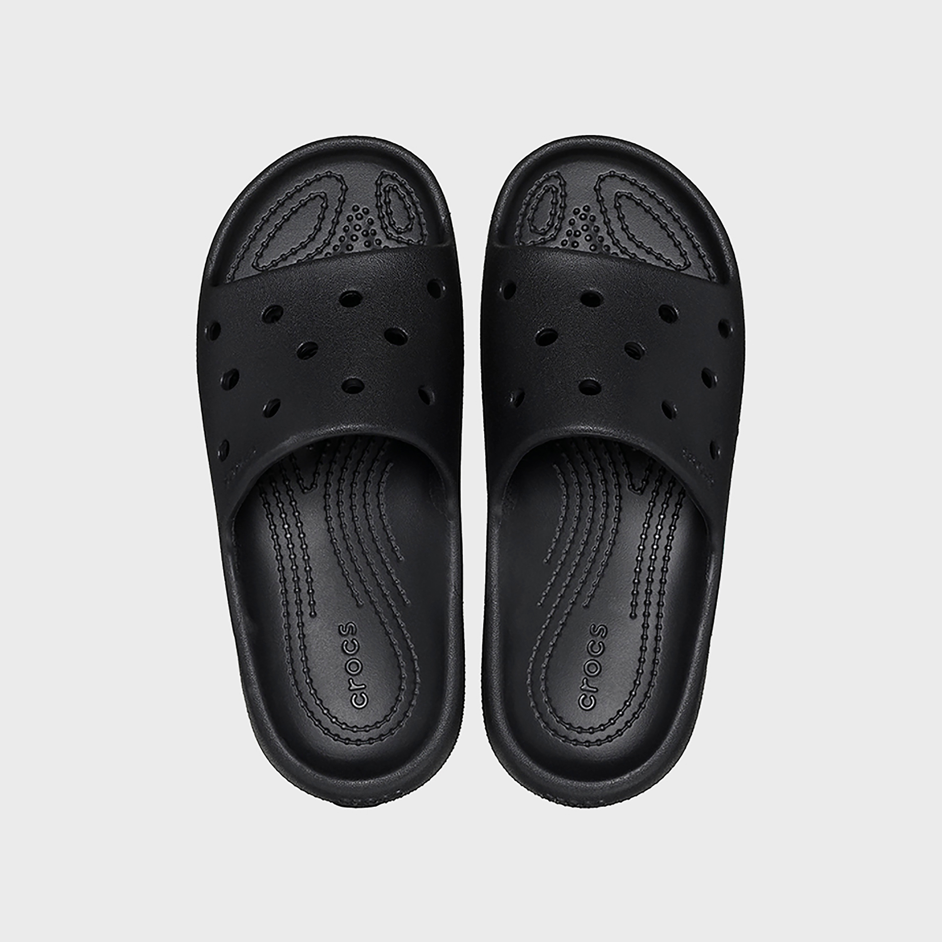 Crocs Kids Classic Cut-Out Detailed Slide Sandals | 209422-girls-shoes-sandals-image-5