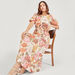 Iconic Floral Print Midi A-line Dress with Pockets and Cut-Out Detail-Dresses-thumbnail-6
