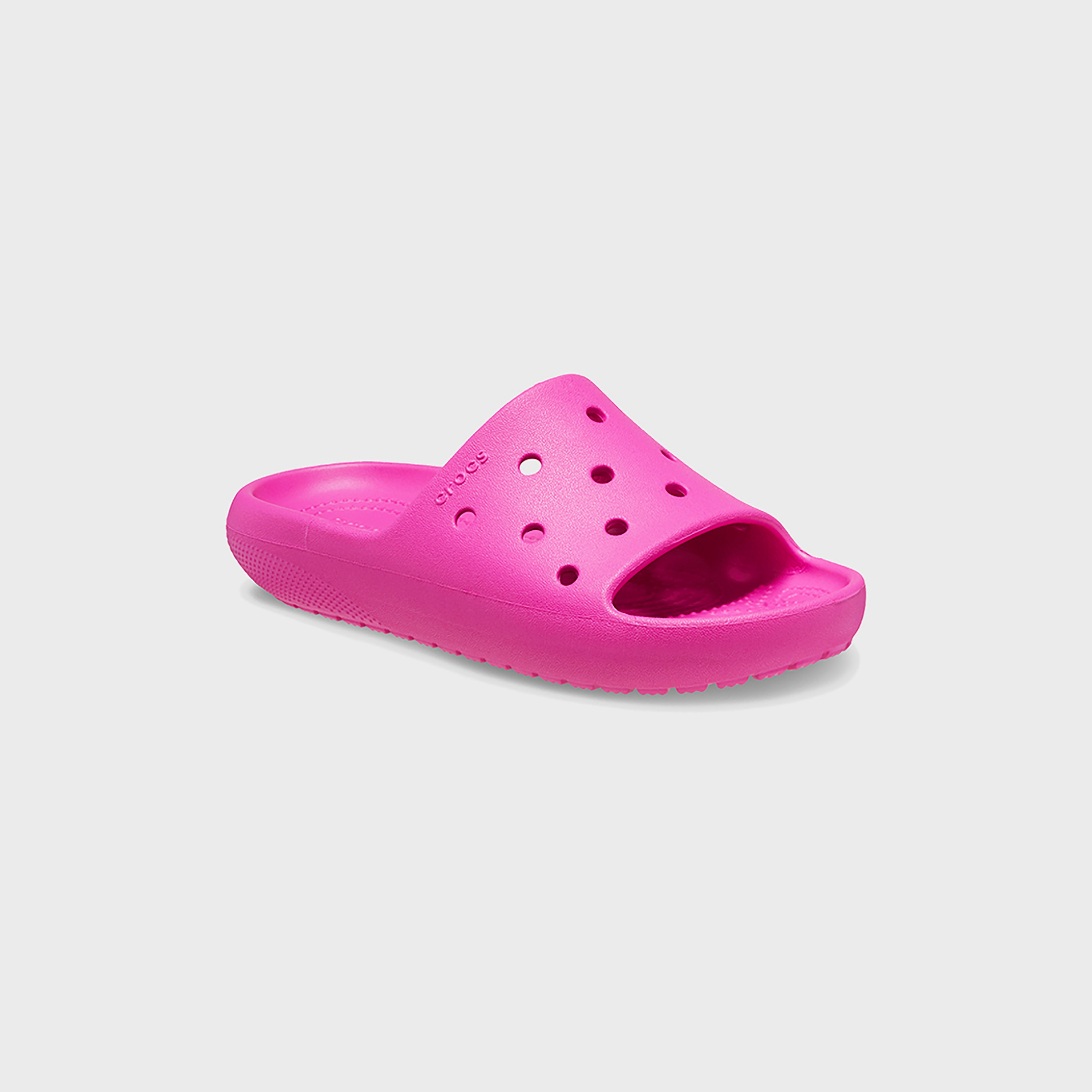 سلايد صندل كلاسيكي مع كت أوت ديتيلد من كروكس للاطفال  | 209422-women-shoes-sandals-flats-image-2