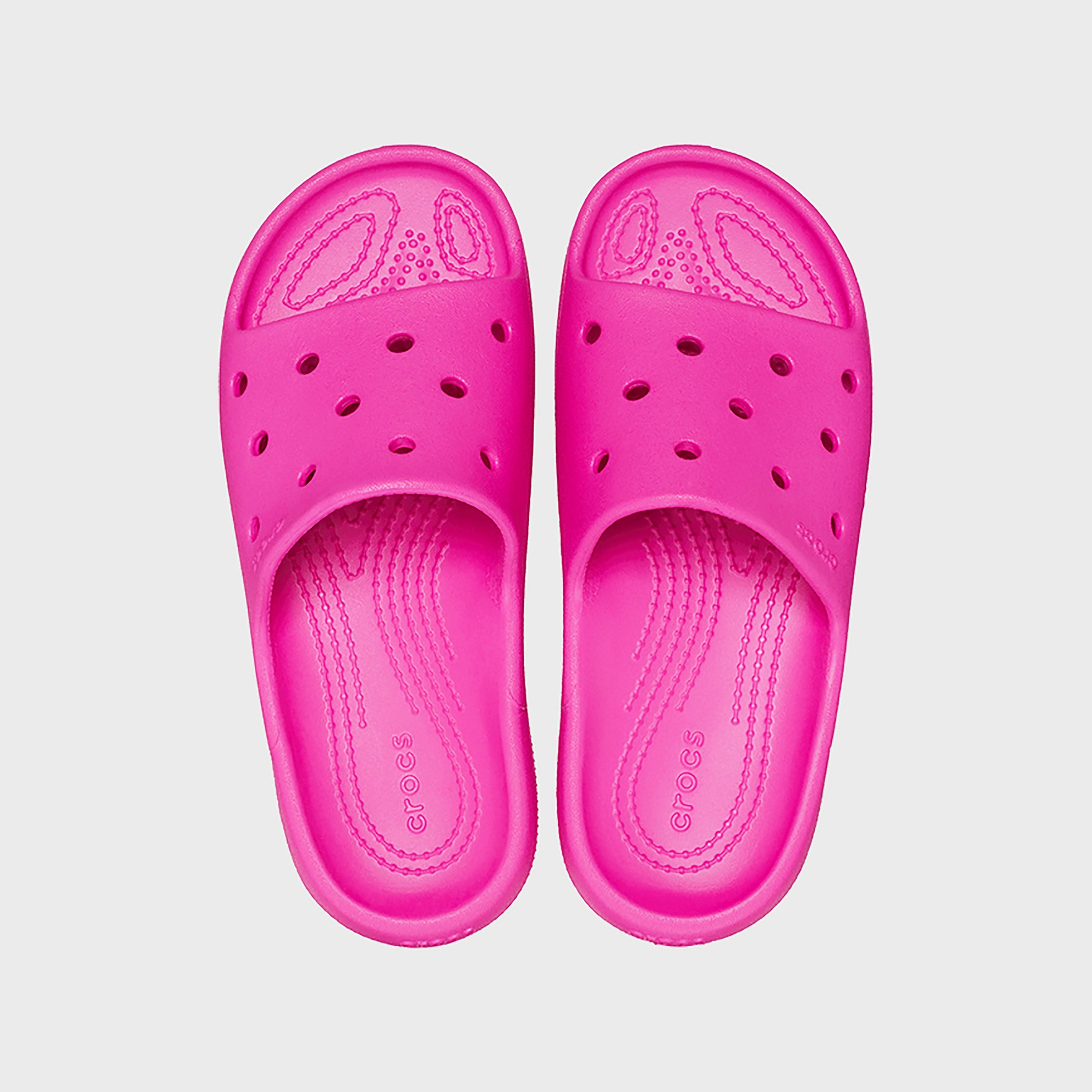 سلايد صندل كلاسيكي مع كت أوت ديتيلد من كروكس للاطفال  | 209422-women-shoes-sandals-flats-image-5