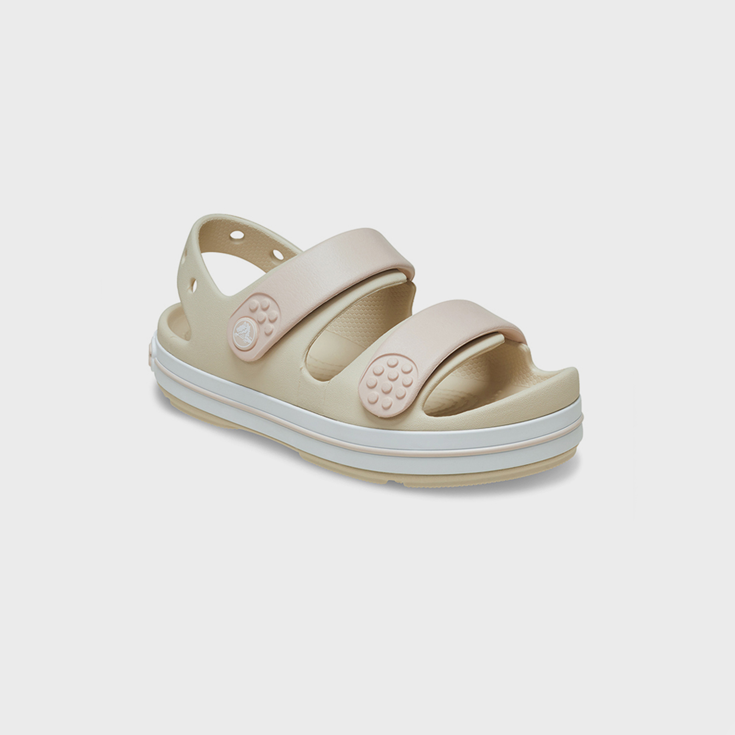 كروكس صندل كروكباند كروزر للأطفال بشريط فيلكرو سهل الارتداء | 209423-0LH-girls-shoes-sandals-image-3