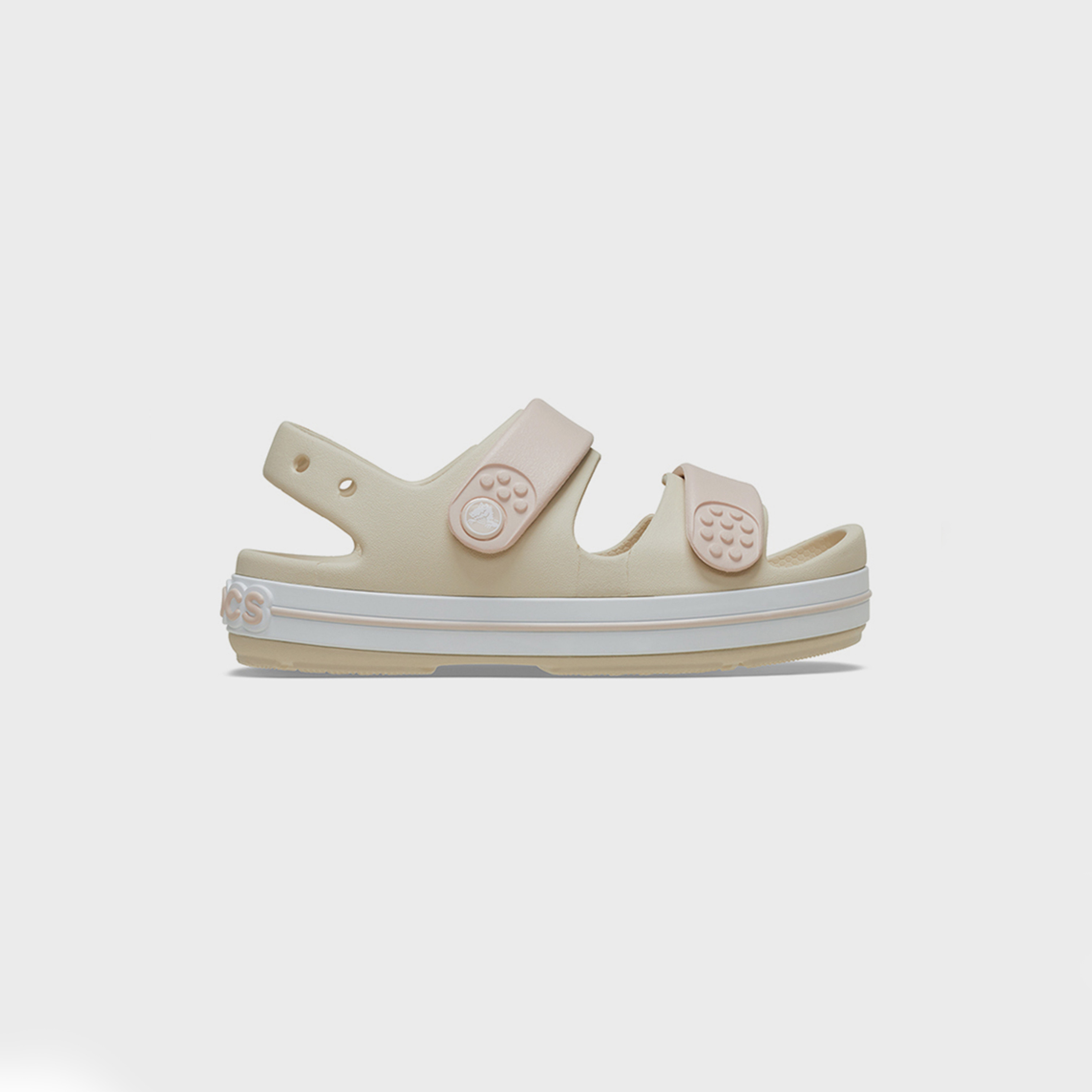 كروكس صندل كروكباند كروزر للأطفال بشريط فيلكرو سهل الارتداء | 209423-0LH-girls-shoes-sandals-image-5