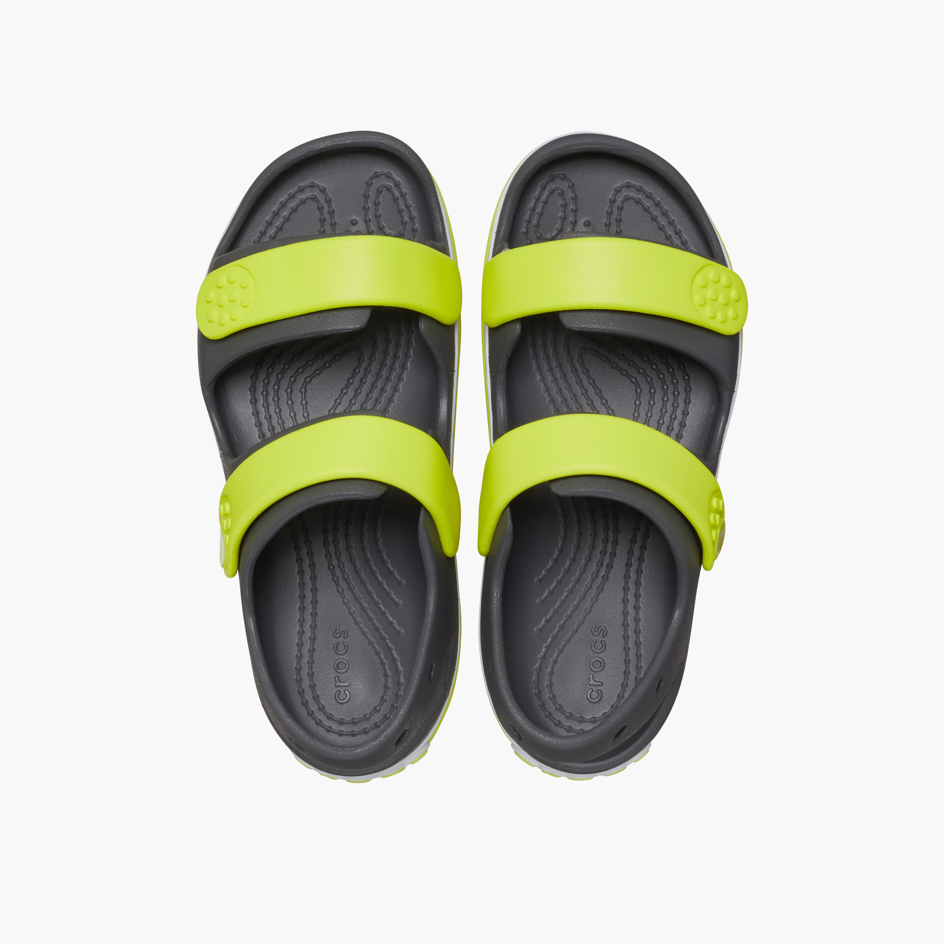 Crocs Kids Slip On Crocband Cruiser K Strap Sandals | 209423-1NJ-girls-shoes-sandals-image-2