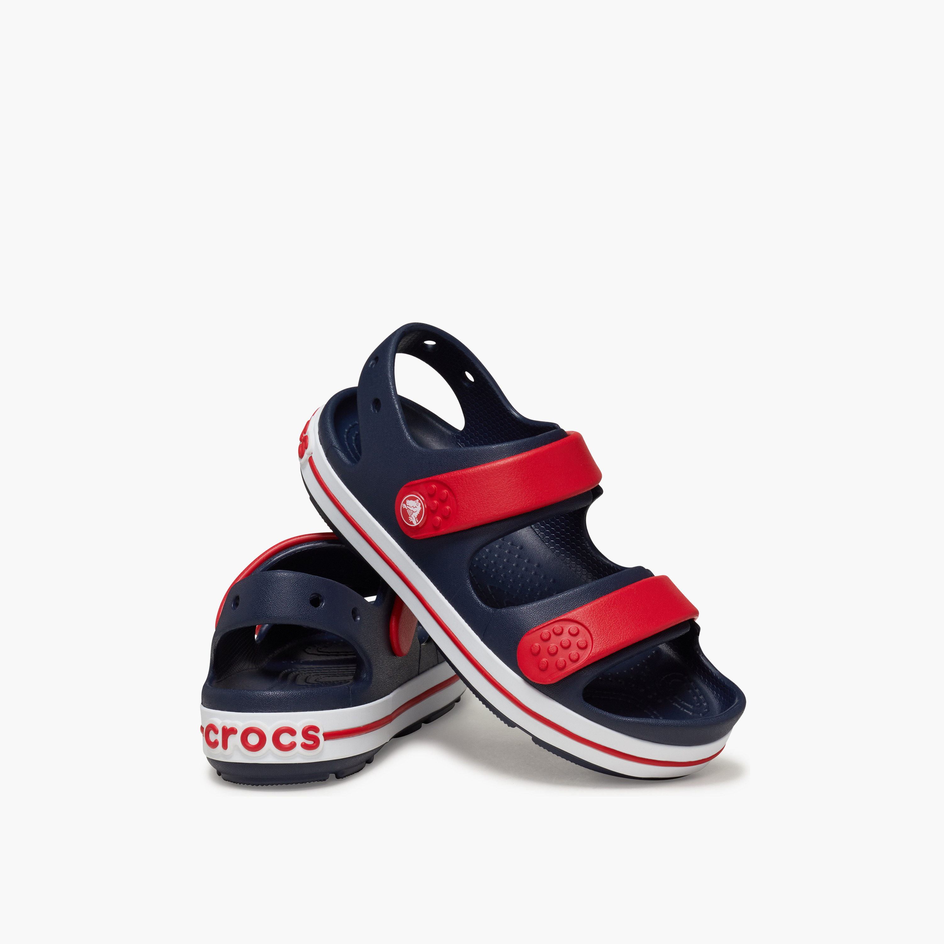 Buy Crocs Kids Slip On Crocband Cruiser K Strap Sandals 209423 4OT Online for Girls Centrepoint UAE