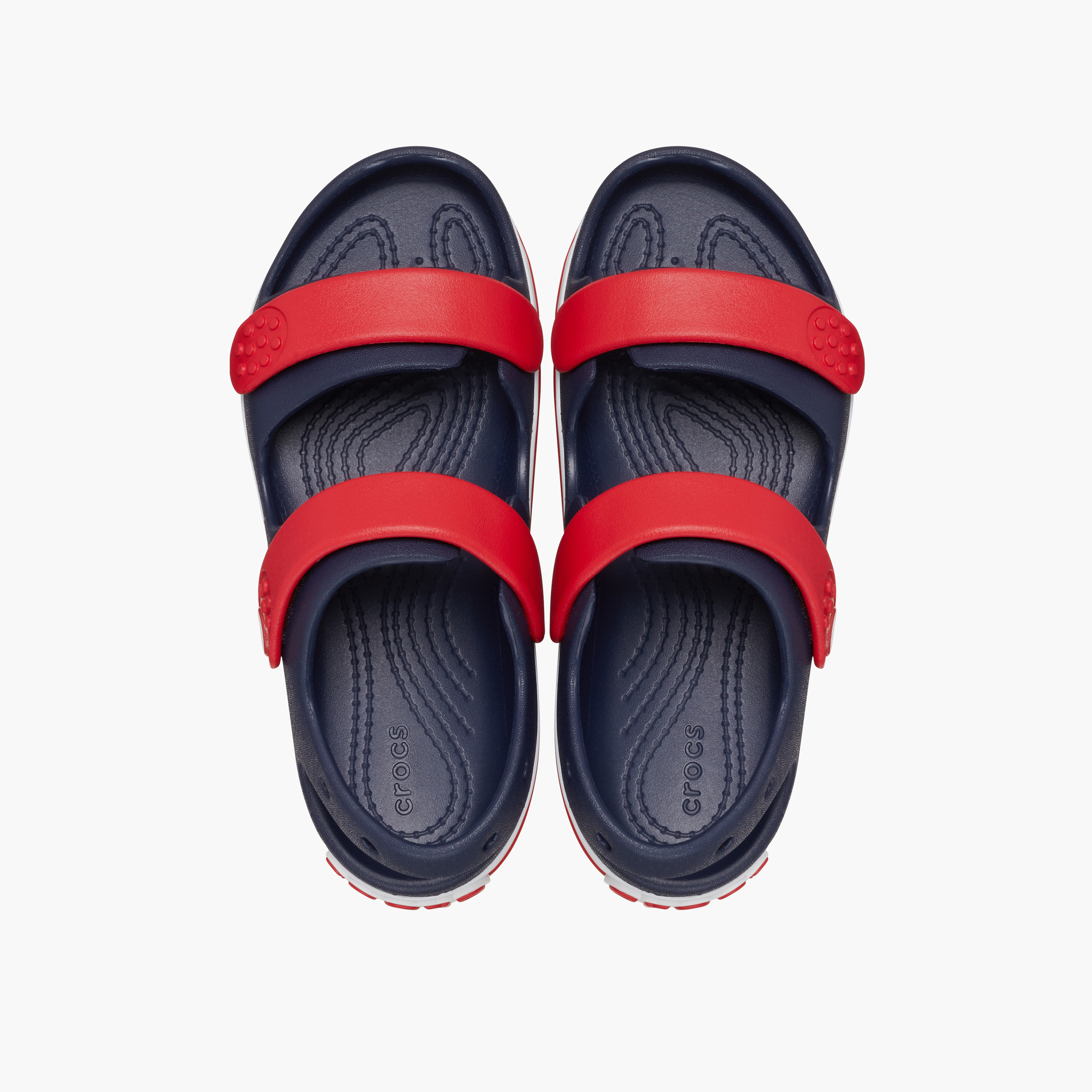 Crocs Kids Slip On Crocband Cruiser K Strap Sandals | 209423-4OT-boys-shoes-sandals-image-2
