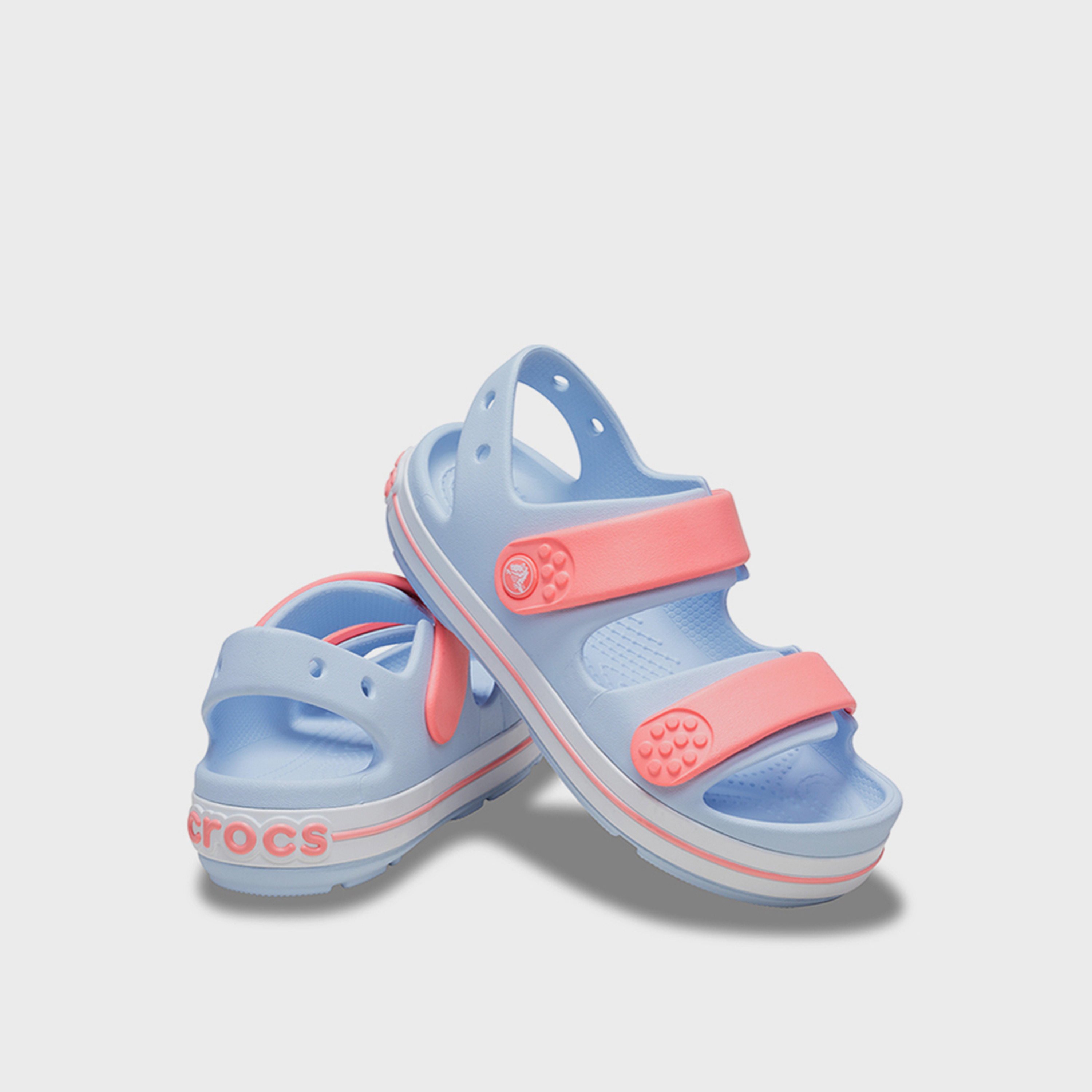 كروكس - صندل بناتي بحزام كروكباند لاصق | 209423-4XQ-girls-shoes-sandals-image-1