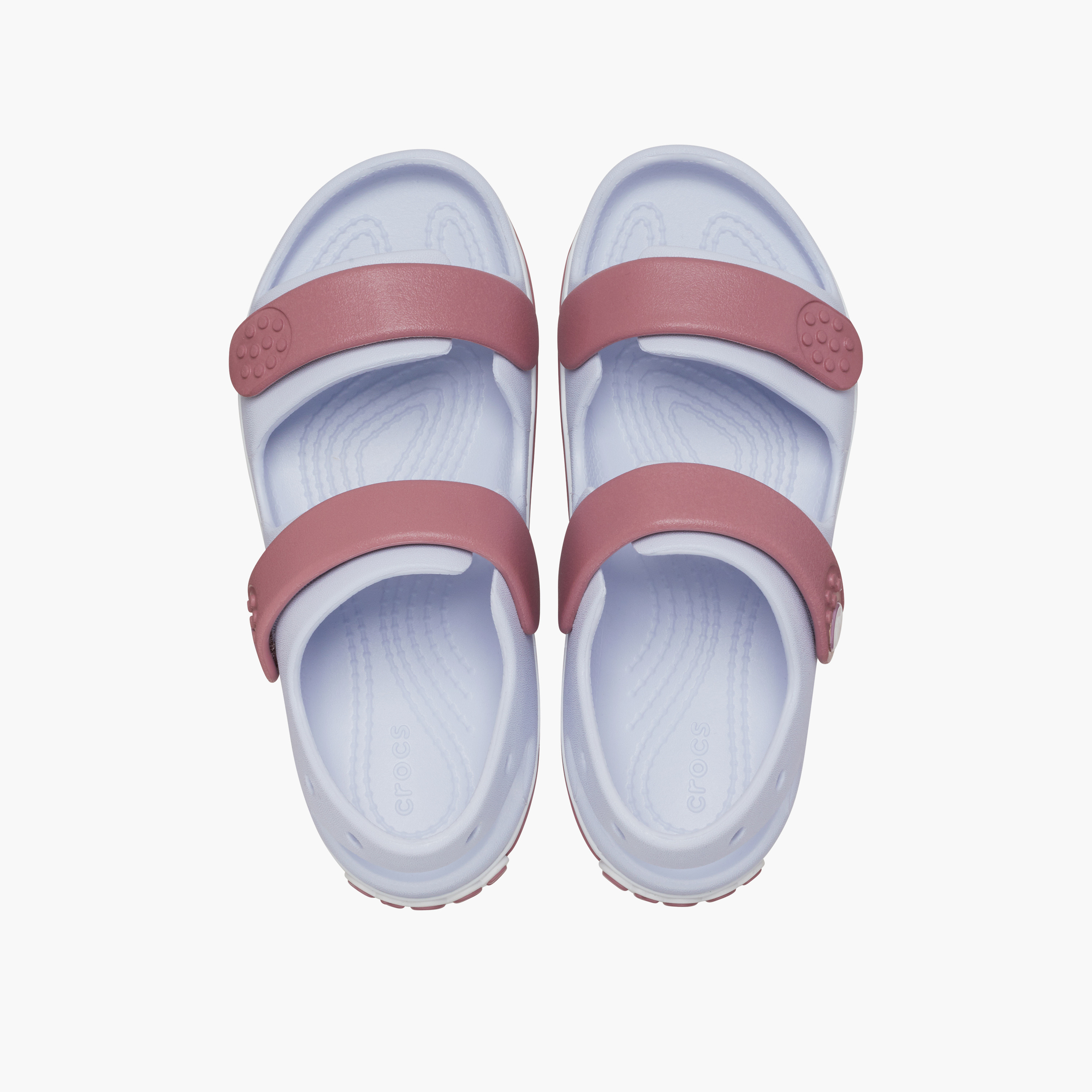 Crocs Kids Slip On Crocband Cruiser K Strap Sandals | 209423-5AH-girls-shoes-sandals-image-2