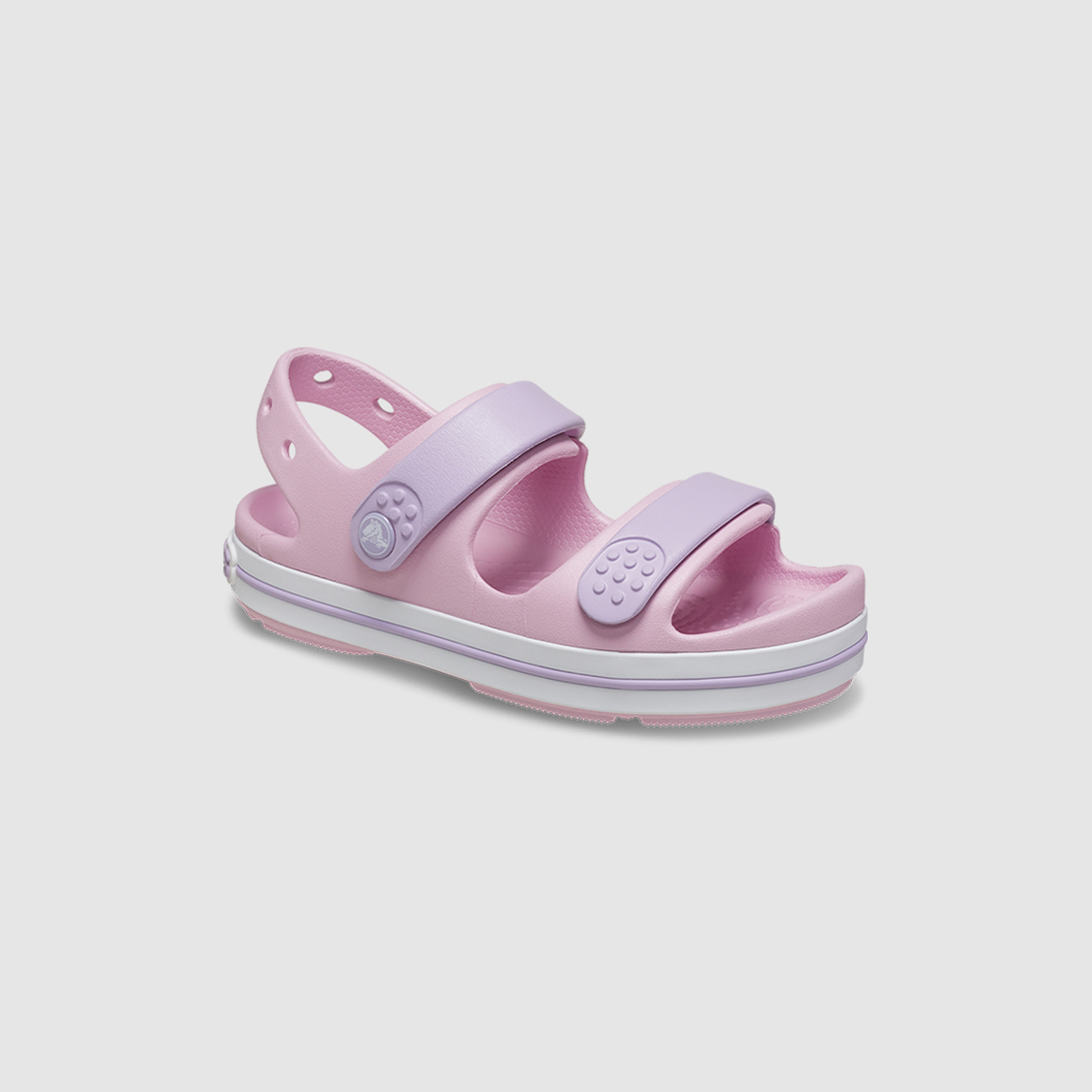 Crocs Girls Velcro Crocband Cruiser Sandals | 209423-84I-girls-shoes-sandals-image-3