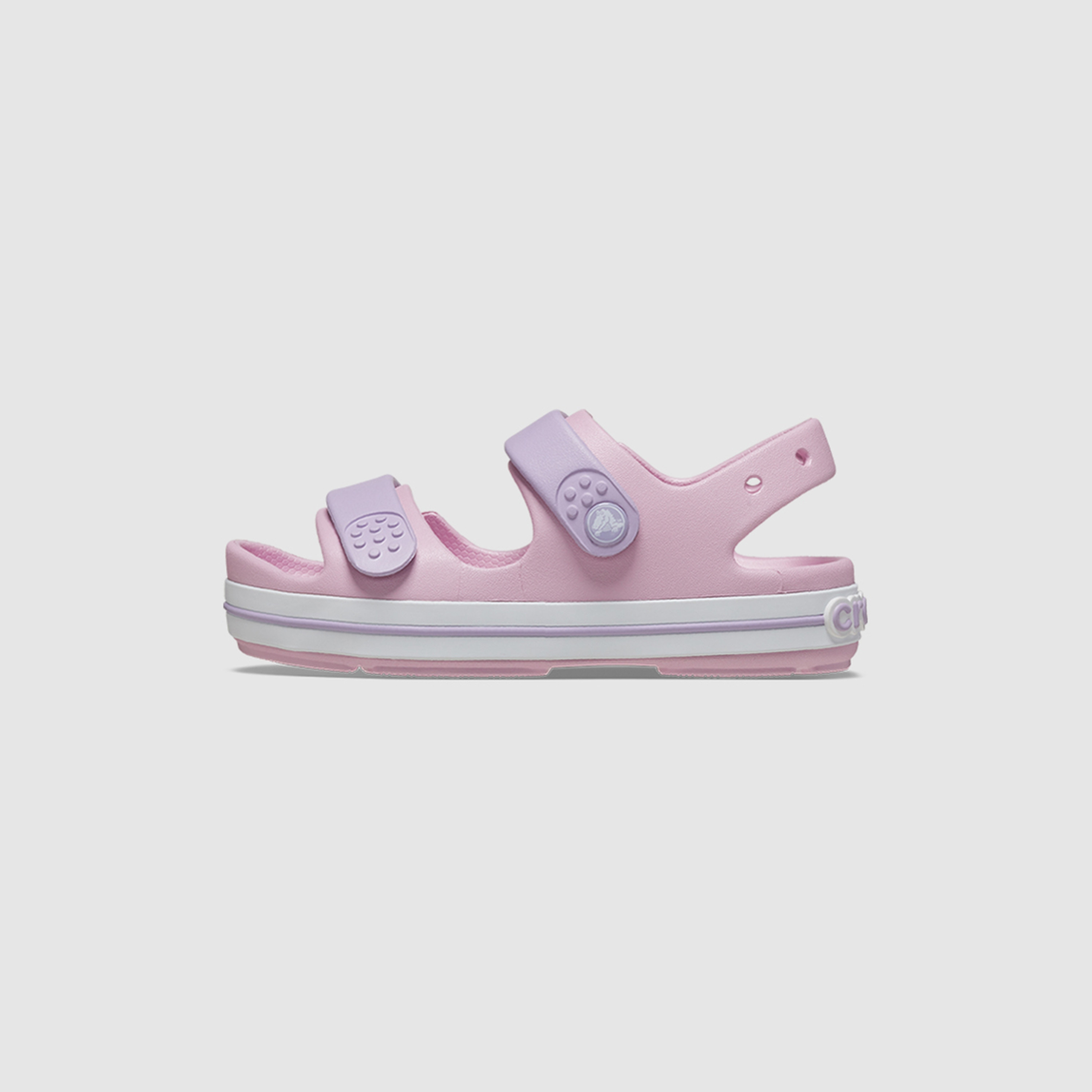 صنادل كروكس للبنات ذو فيلكرو كروكباند كروزر | 209423-84I-girls-shoes-sandals-image-5