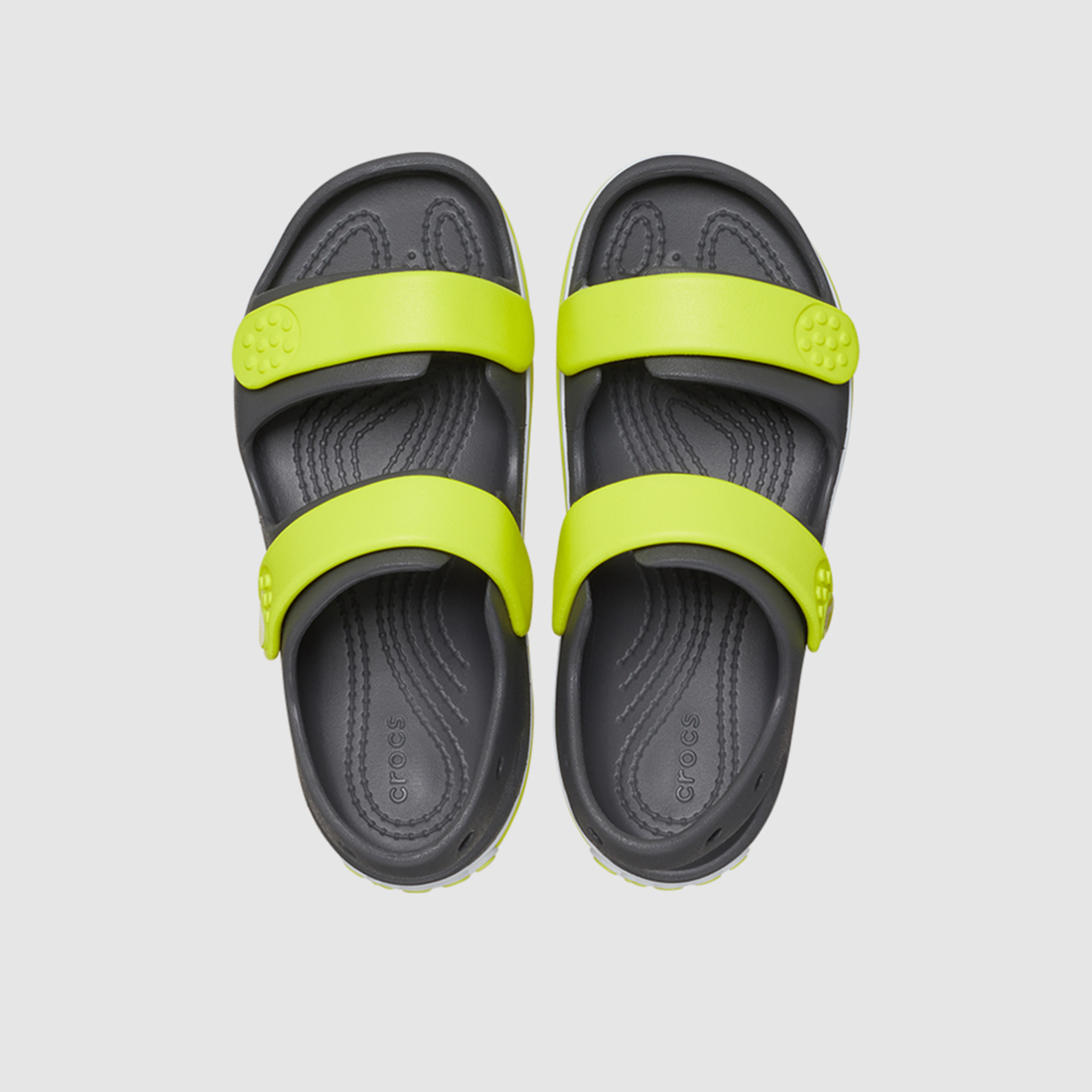 كروكس - صندل للأطفال بحزام لاصق كروكباند كروزر | 209424-1NJ-girls-shoes-sandals-image-4