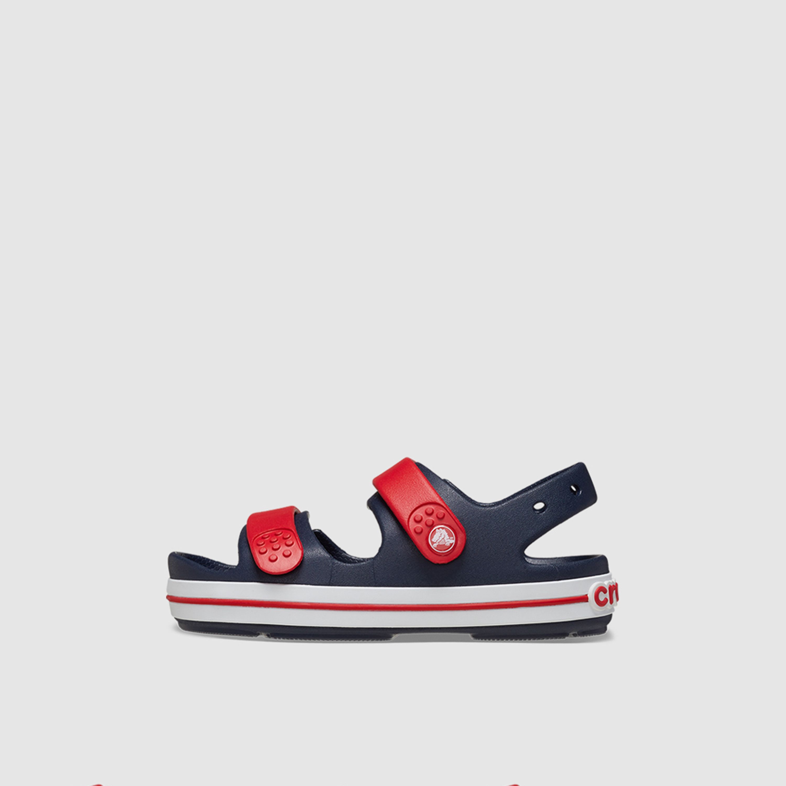 Crocs Kids Hook & Loop Crocband Cruiser Strap Sandals | 209424-4OT-girls-shoes-sandals-image-2