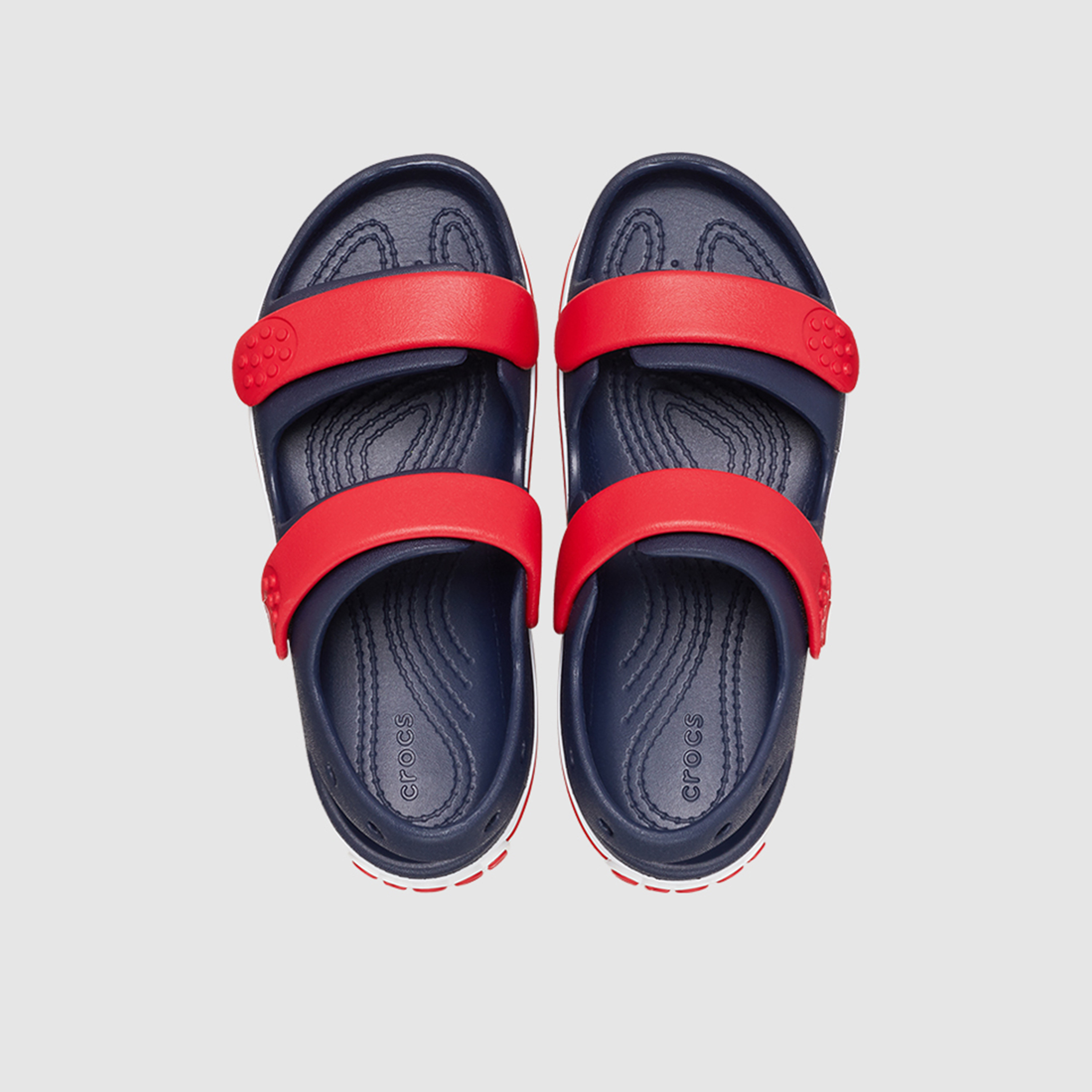 كروكس - صندل للأطفال حزام لاصق كروكباند كروزر | 209424-4OT-girls-shoes-sandals-image-4
