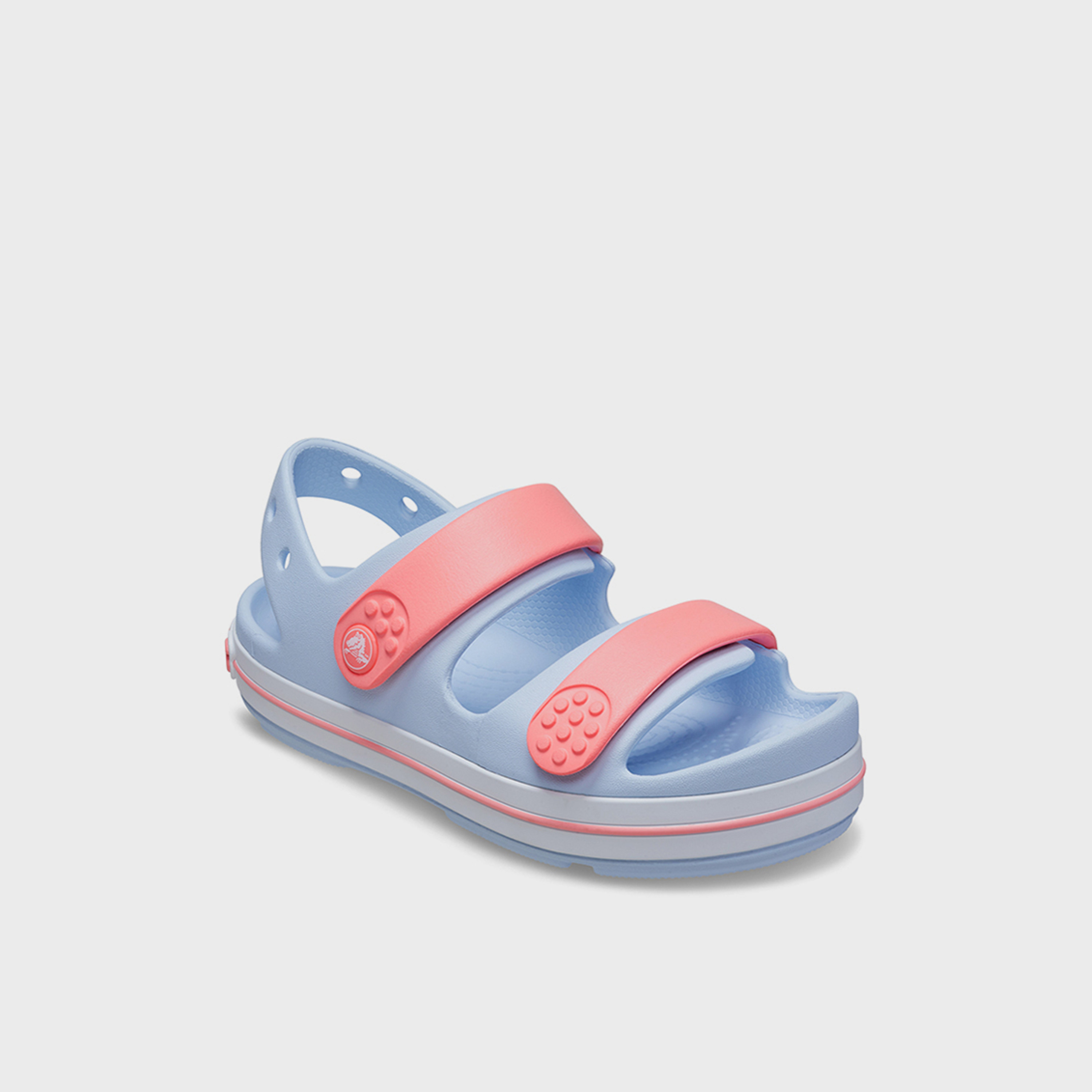 Crocs Girl's Hook & Loop Crocband Cruiser Strap Sandals | 209424-4XQ-baby-girls-shoes-sandals-image-3