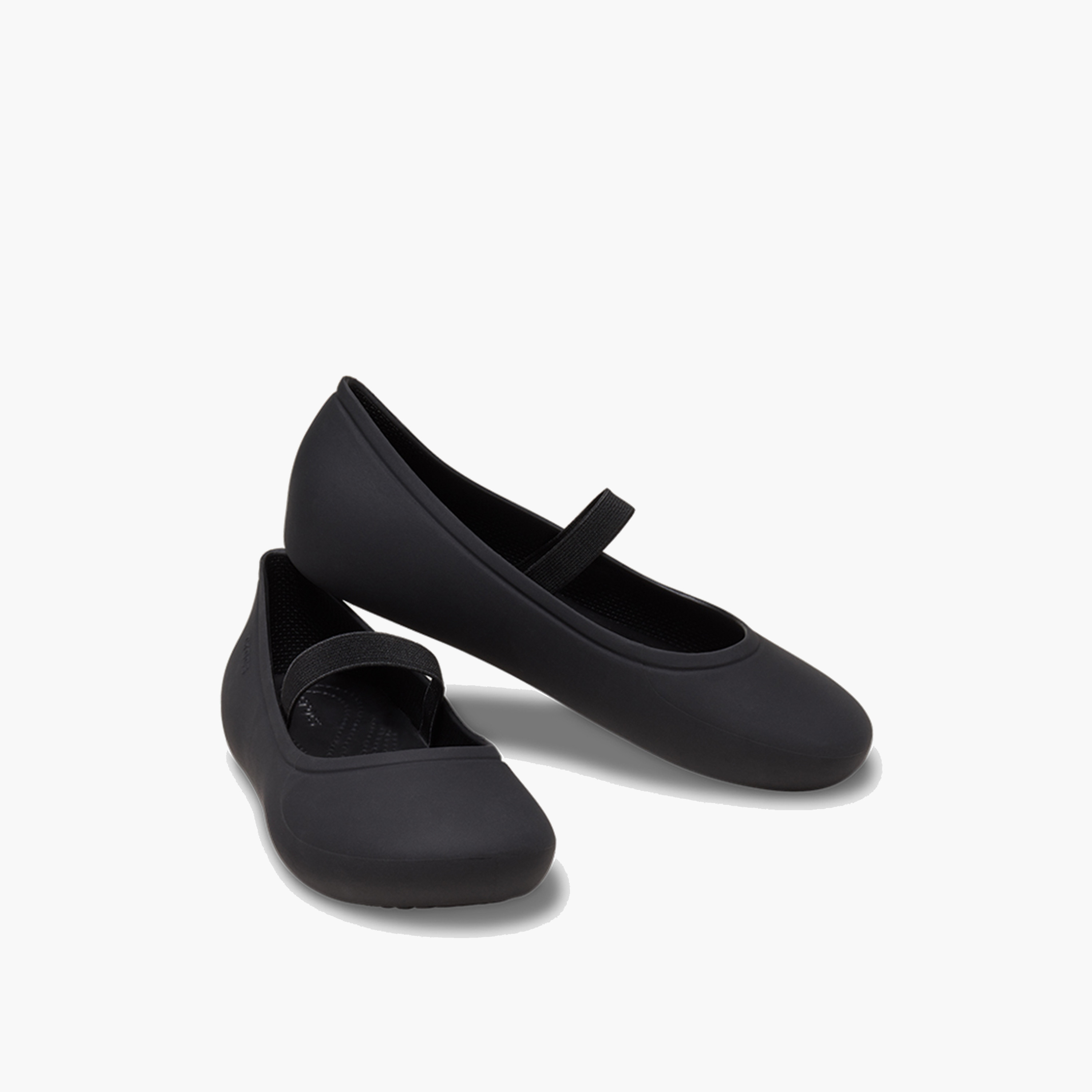 كروكس- حذاء  ماري جين للبنات سهل الارتداء مسح بروكلين كي| 209429-001-girls-shoes-ballerinas-image-1