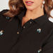 Iconic Embellished Polo T-shirt with Short Sleeves-Polos-thumbnail-4