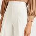 Iconic Solid Mid-Rise Trousers with Elasticised Waistband-Pants-thumbnail-2