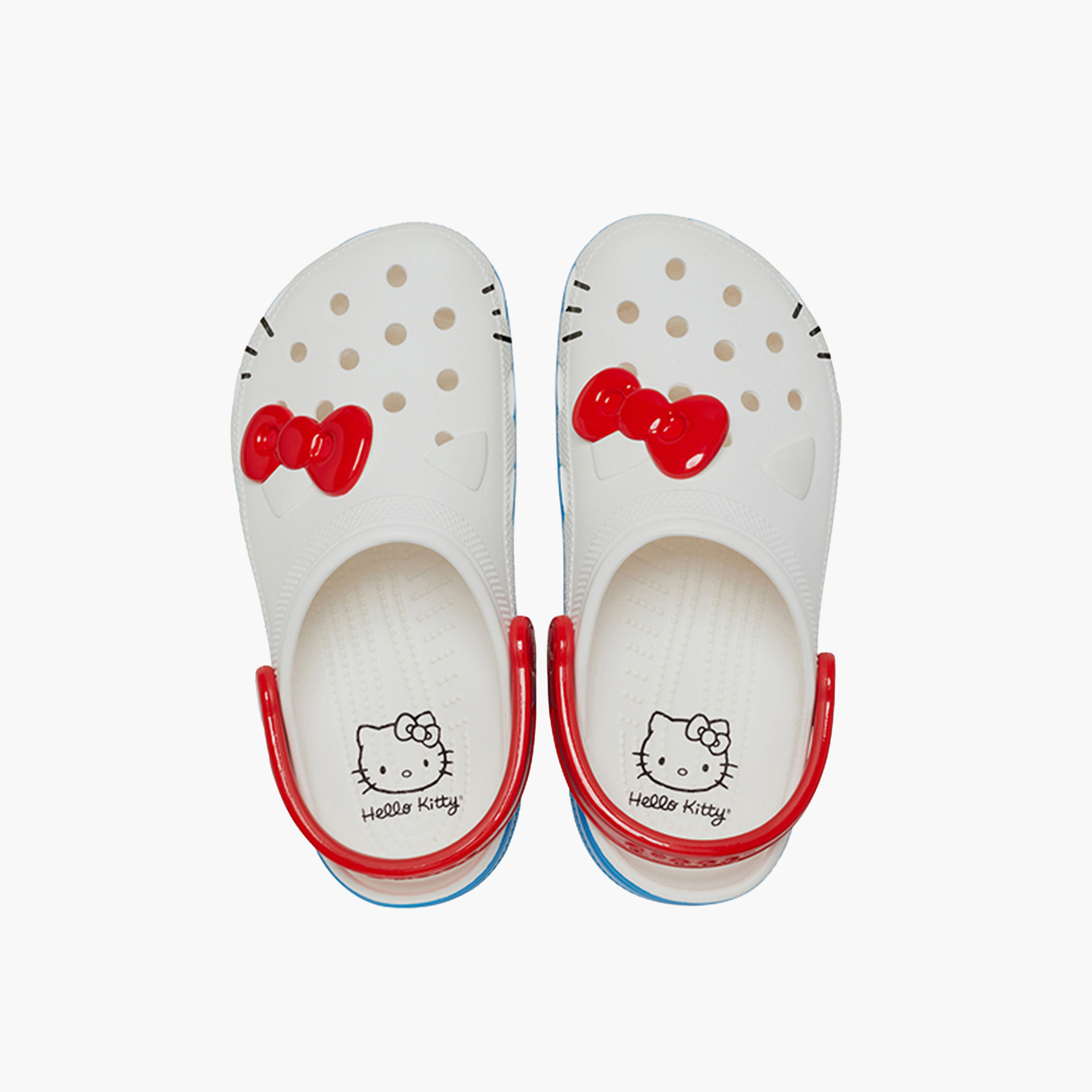 Crocs Women's Slip On Hello Kitty IAM Classic Clog | 209438-100-women-shoes-flipflopsandslides-image-2