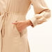 Iconic Solid Maxi A-line Dress with Long Sleeves and Waist Tie-Ups-Dresses-thumbnail-5