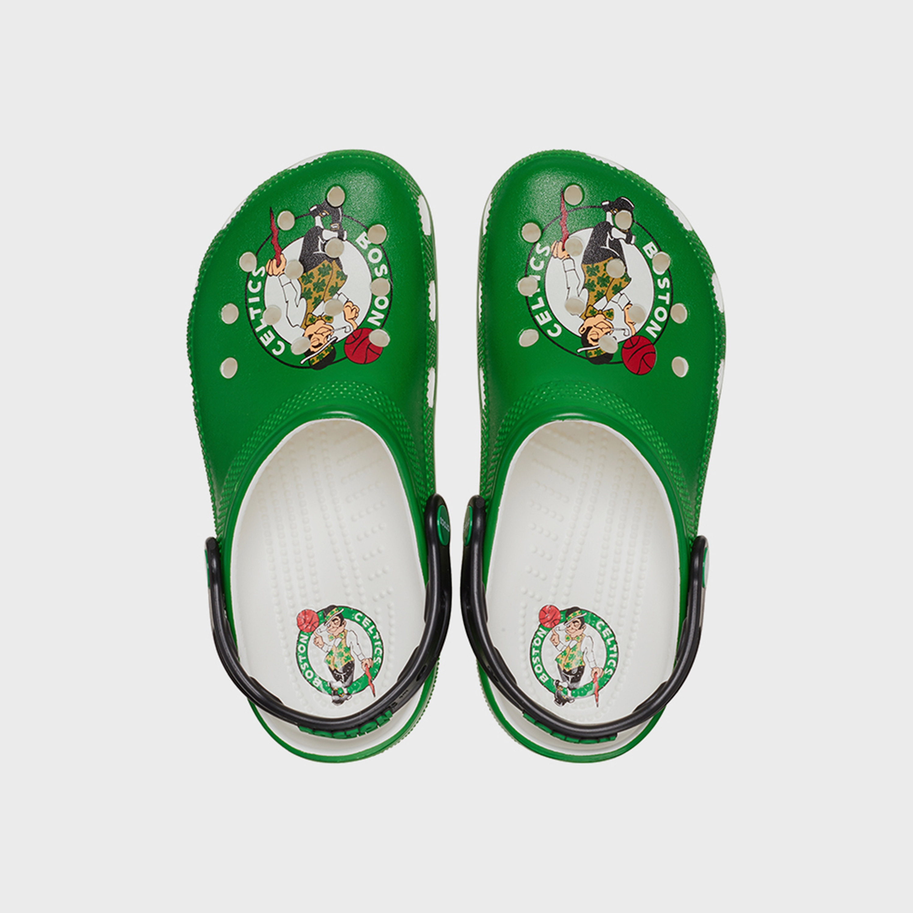 Crocs Unisex Slip On NBA Boston Celtics Classic Clogs | 209442-100-men-shoes-sandals-image-2