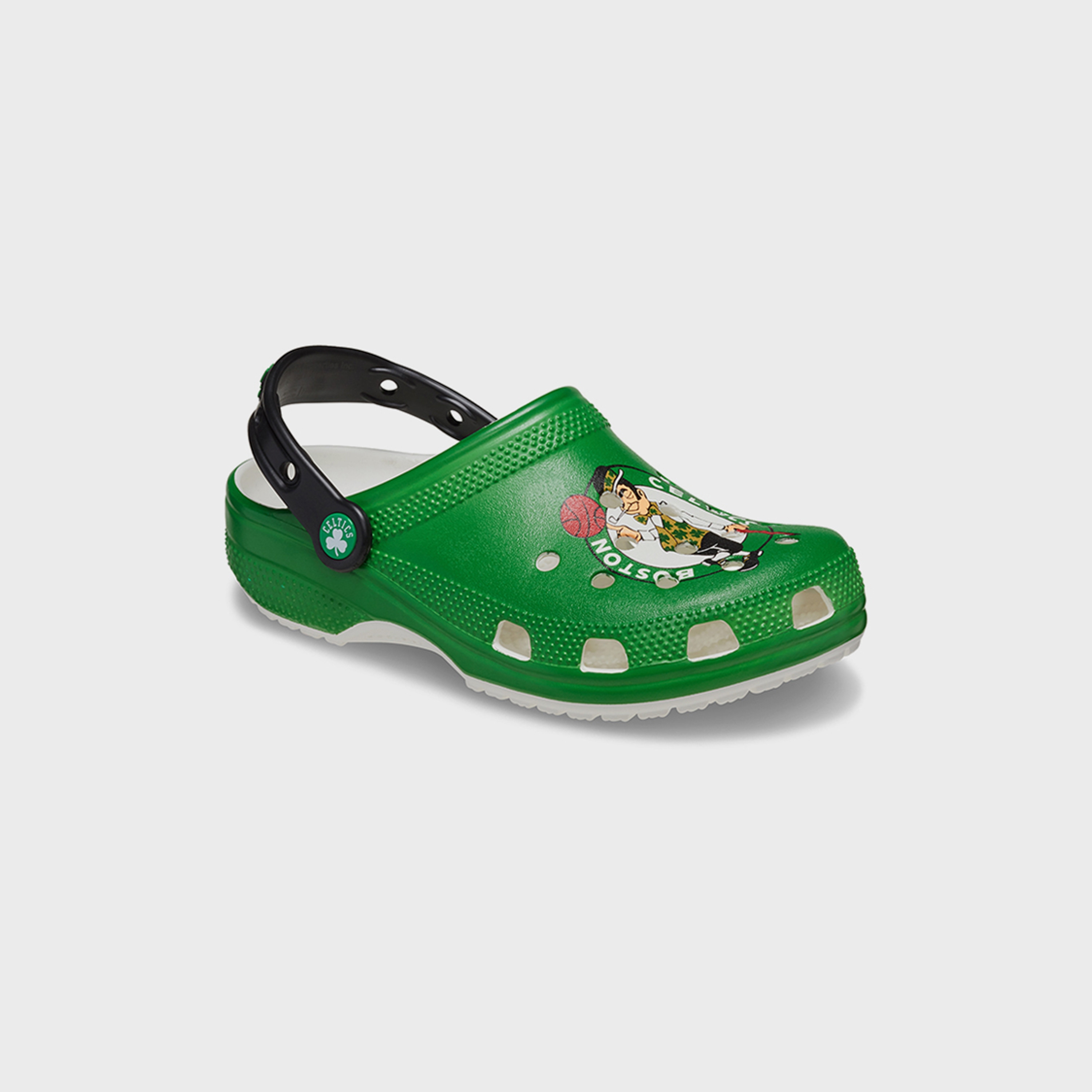 Crocs Unisex Slip On NBA Boston Celtics Classic Clogs | 209442-100-men-shoes-sandals-image-3
