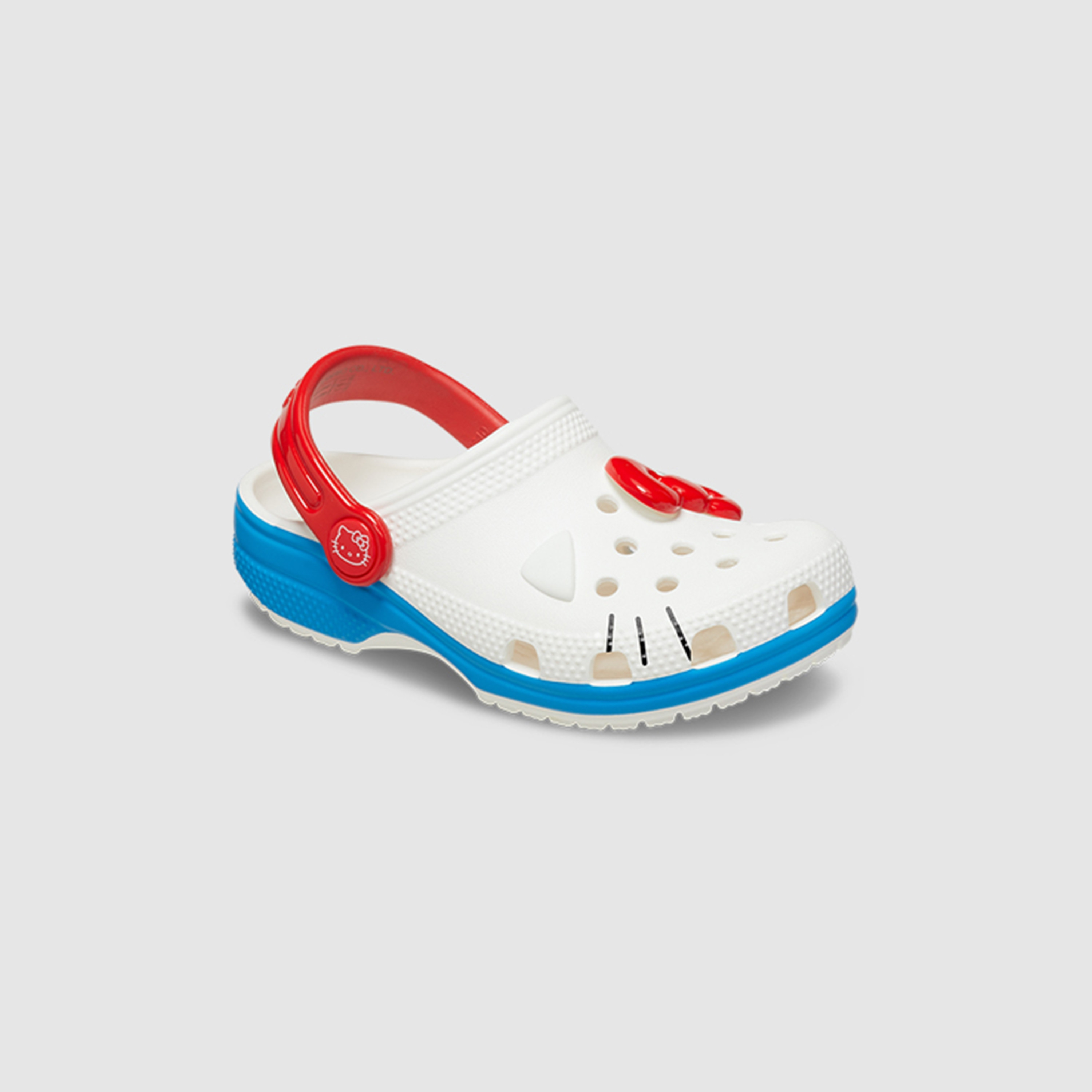 Crocs Kids Slip On Hello Kitty IAM Classic Clogs | 209454-100-boys-shoes-sandals-image-3