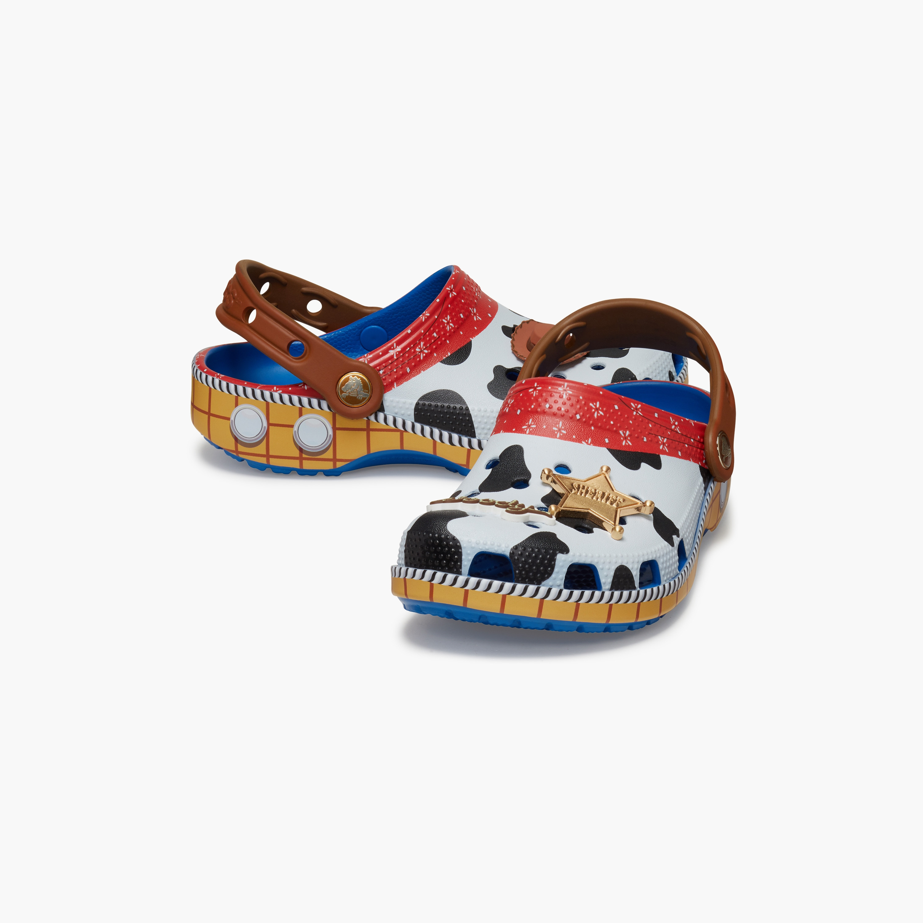 قباقيب كروكس كلاسيكية للأطفال ذو سليب أون توي ستوري وودي | 209461-4GX-girls-shoes-sandals-image-1