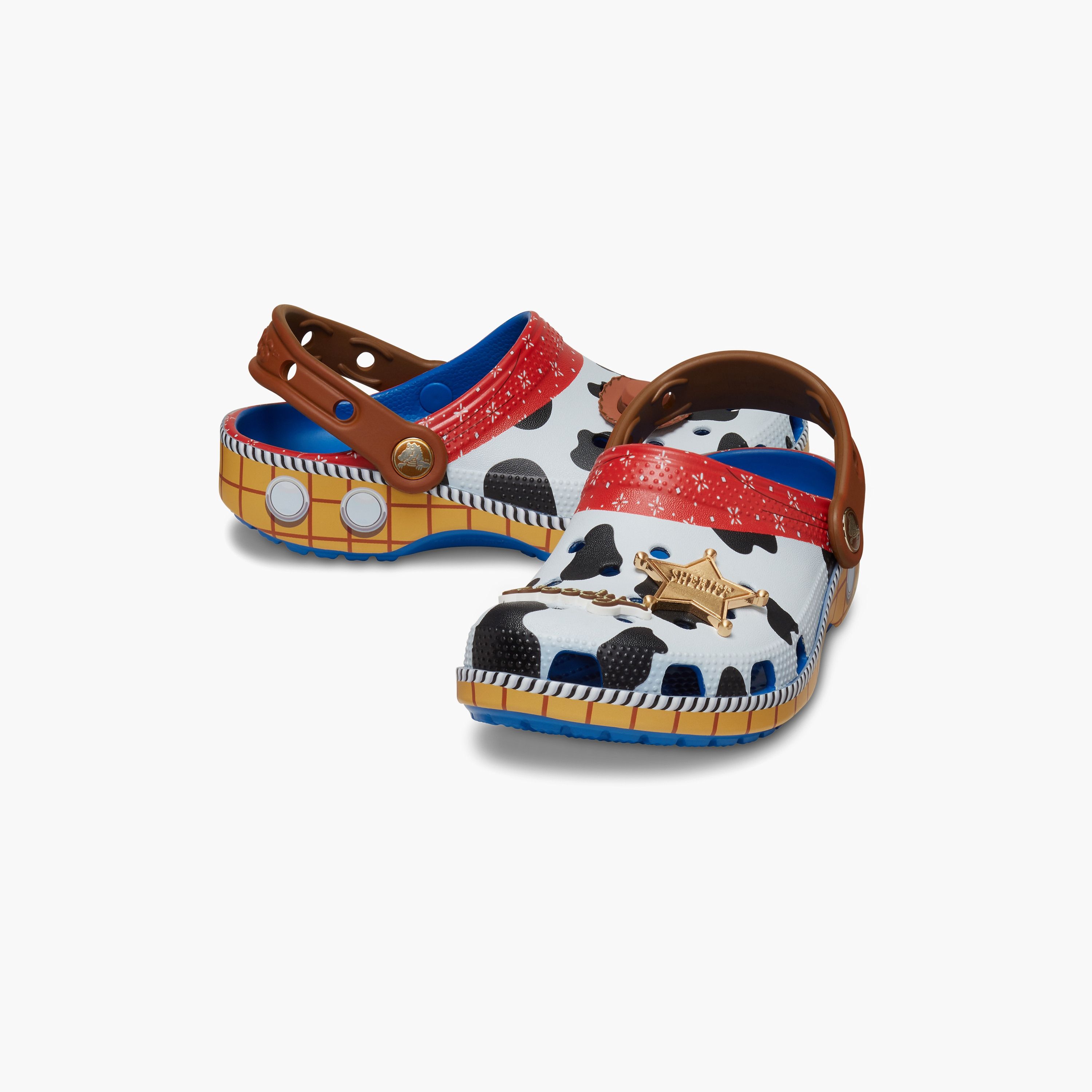 قباقيب كروكس كلاسيكية للأطفال ذو سليب أون توي ستوري وودي | 209470-4GX-girls-shoes-sandals-image-1