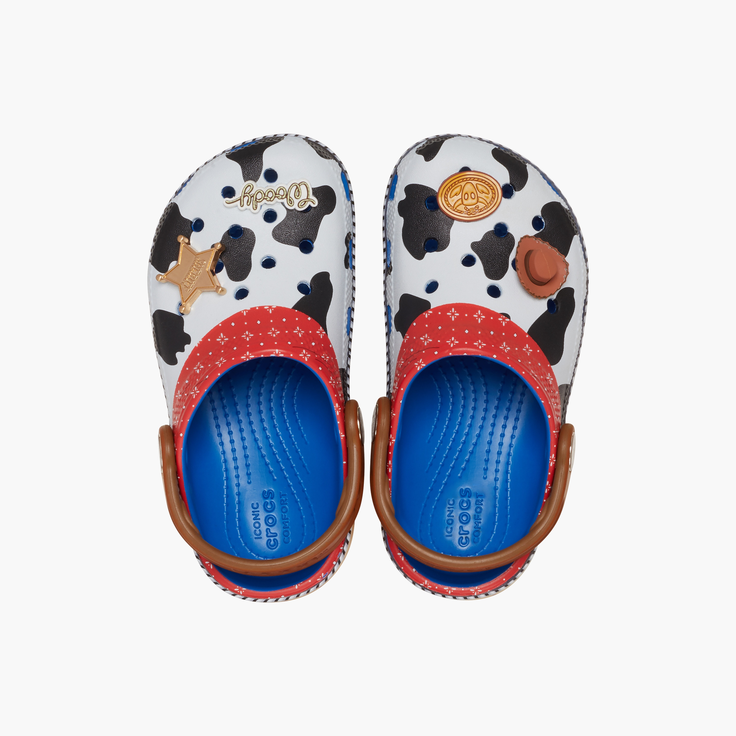 Crocs Kids Slip On Toy Story Woody Classic Clogs | 209470-4GX-girls-shoes-sandals-image-2