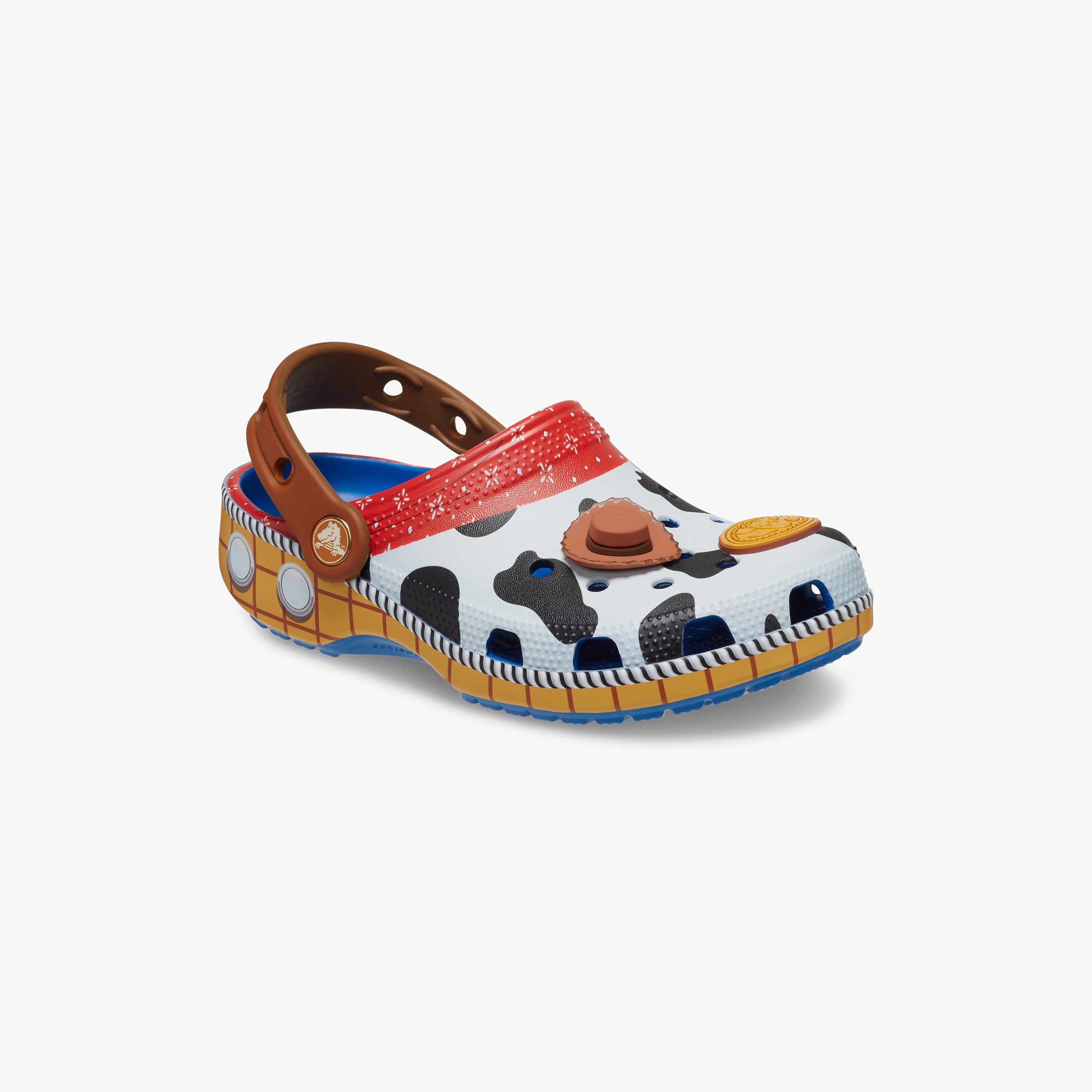 Crocs Kids Slip On Toy Story Woody Classic Clogs | 209470-4GX-girls-shoes-sandals-image-3