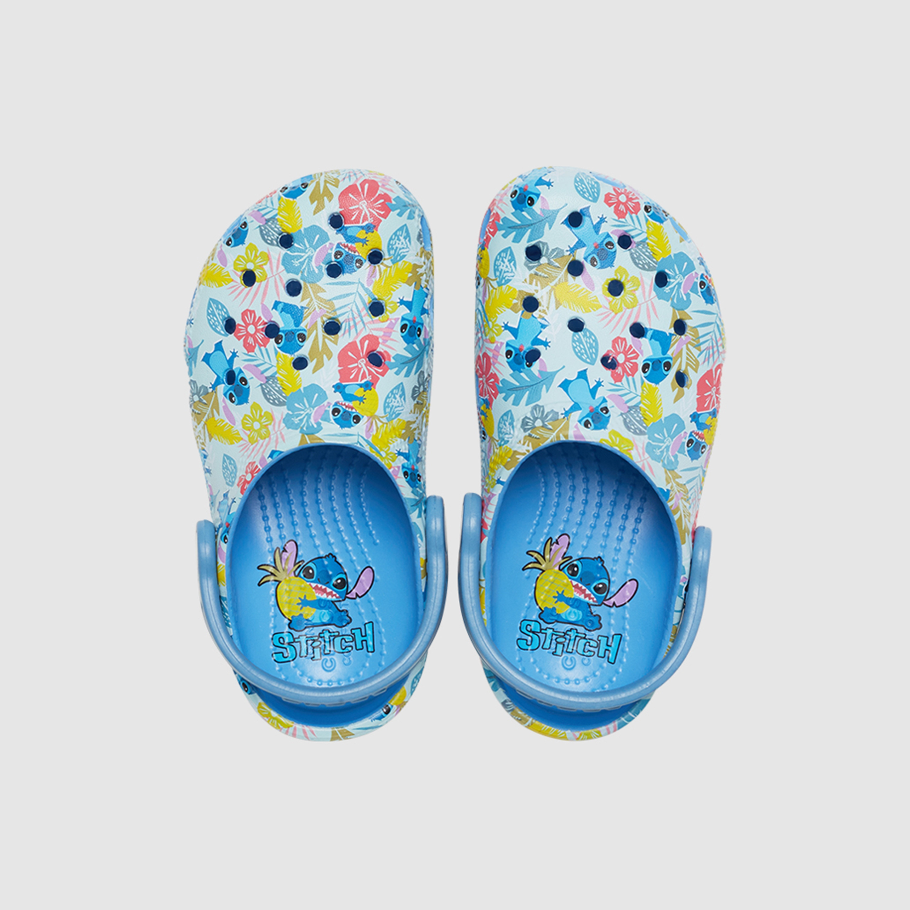 قباقيب كلاسيكية من كروكس للأطفال ذو سليب أون ستيتش | 209471-4TB-boys-shoes-sandals-image-2