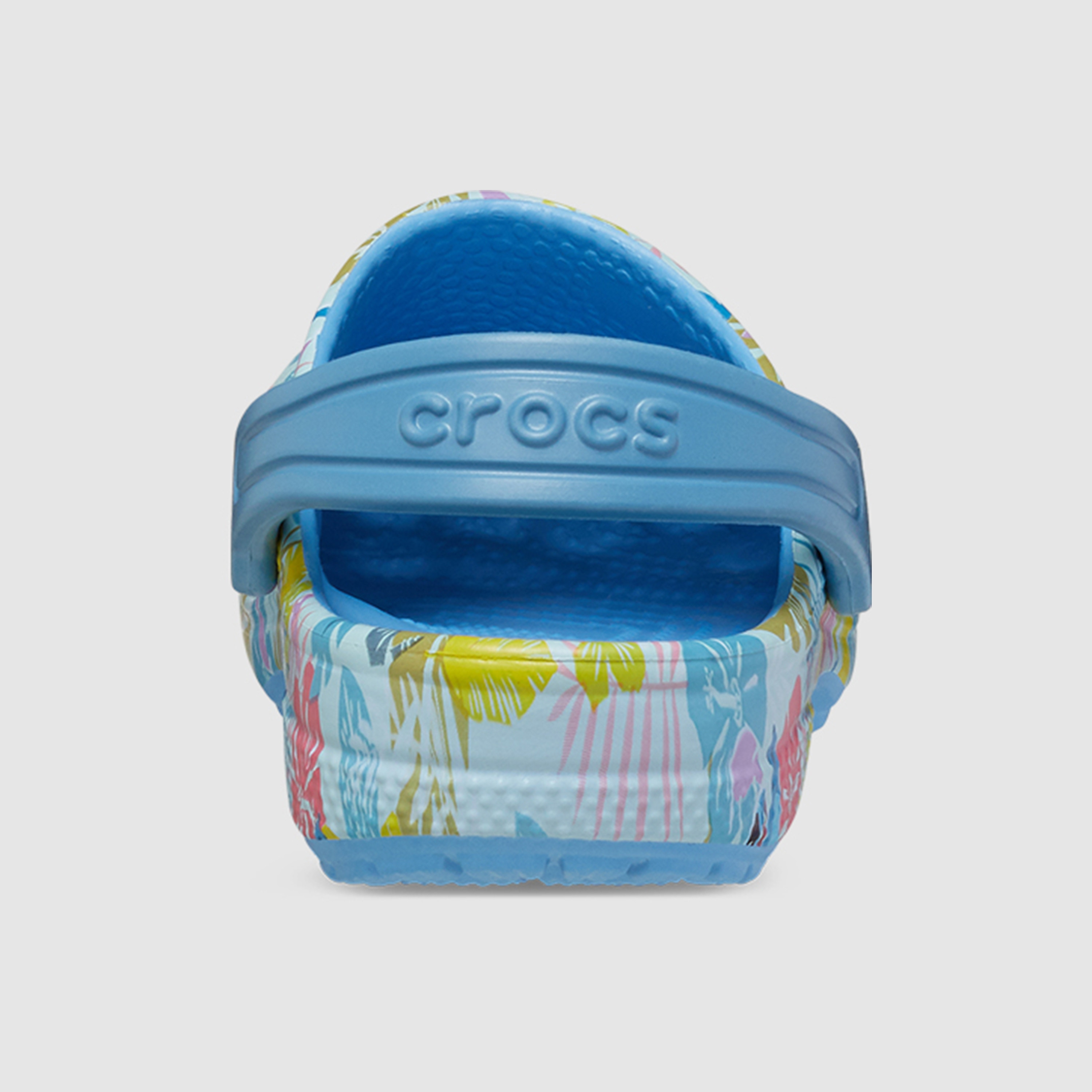 قباقيب كلاسيكية من كروكس للأطفال ذو سليب أون ستيتش | 209471-4TB-boys-shoes-sandals-image-4