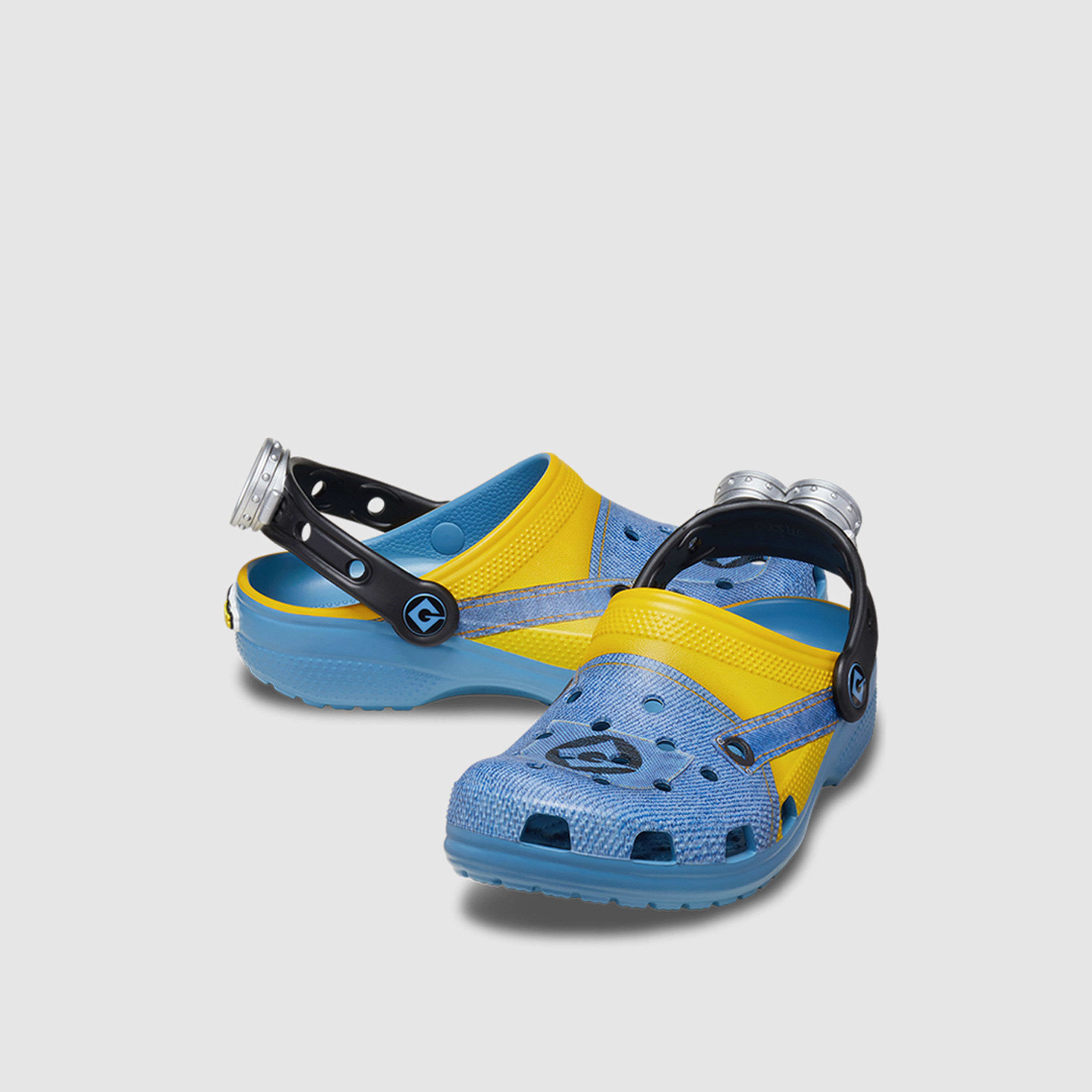 Crocs Kid's Slip On Despicable Me Classic Clogs | 209496-001-girls-shoes-sandals-image-1