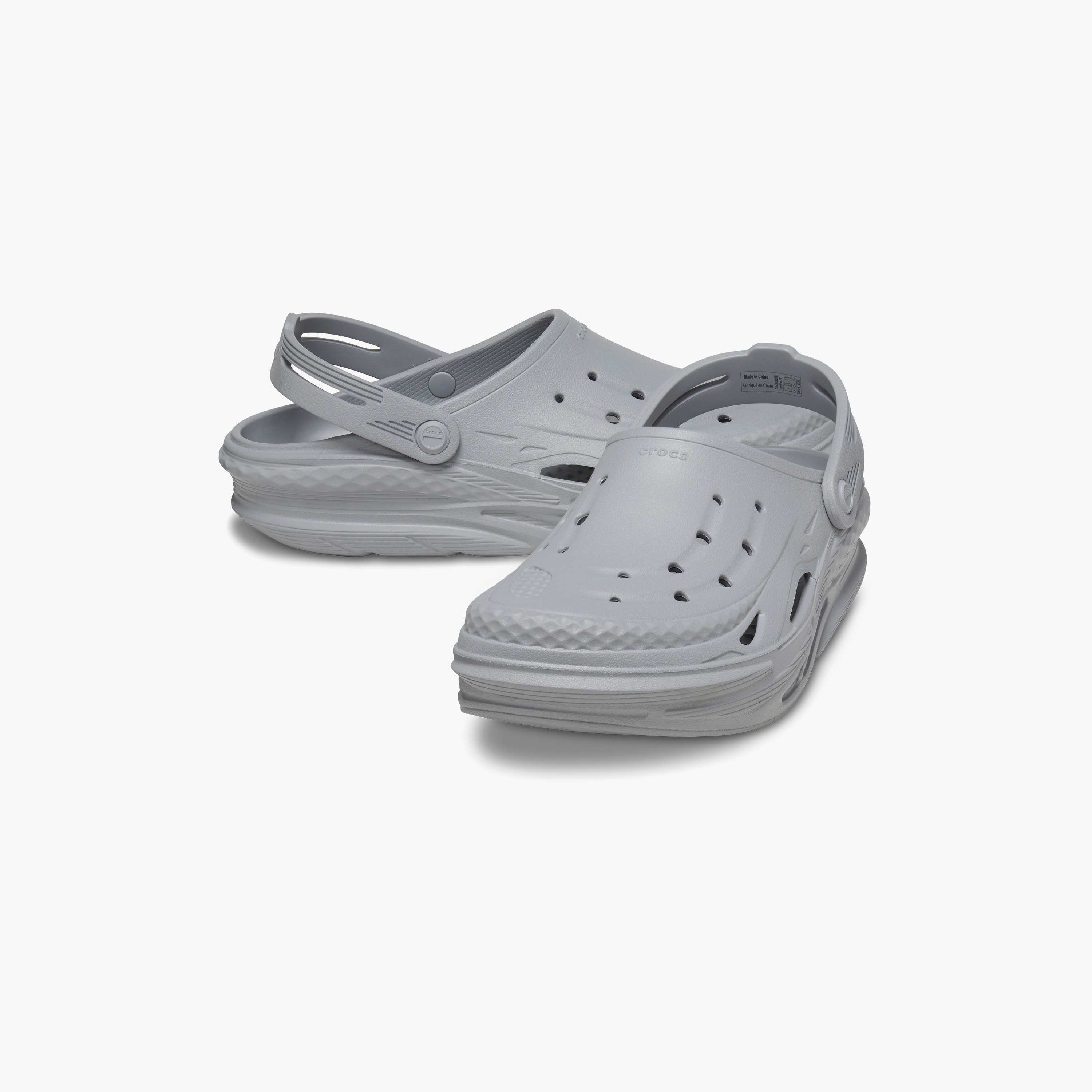 قباقيب كروكس ذو سليب أون أوف غريد للجنسين | 209501-007-women-shoes-sandals-flats-image-1