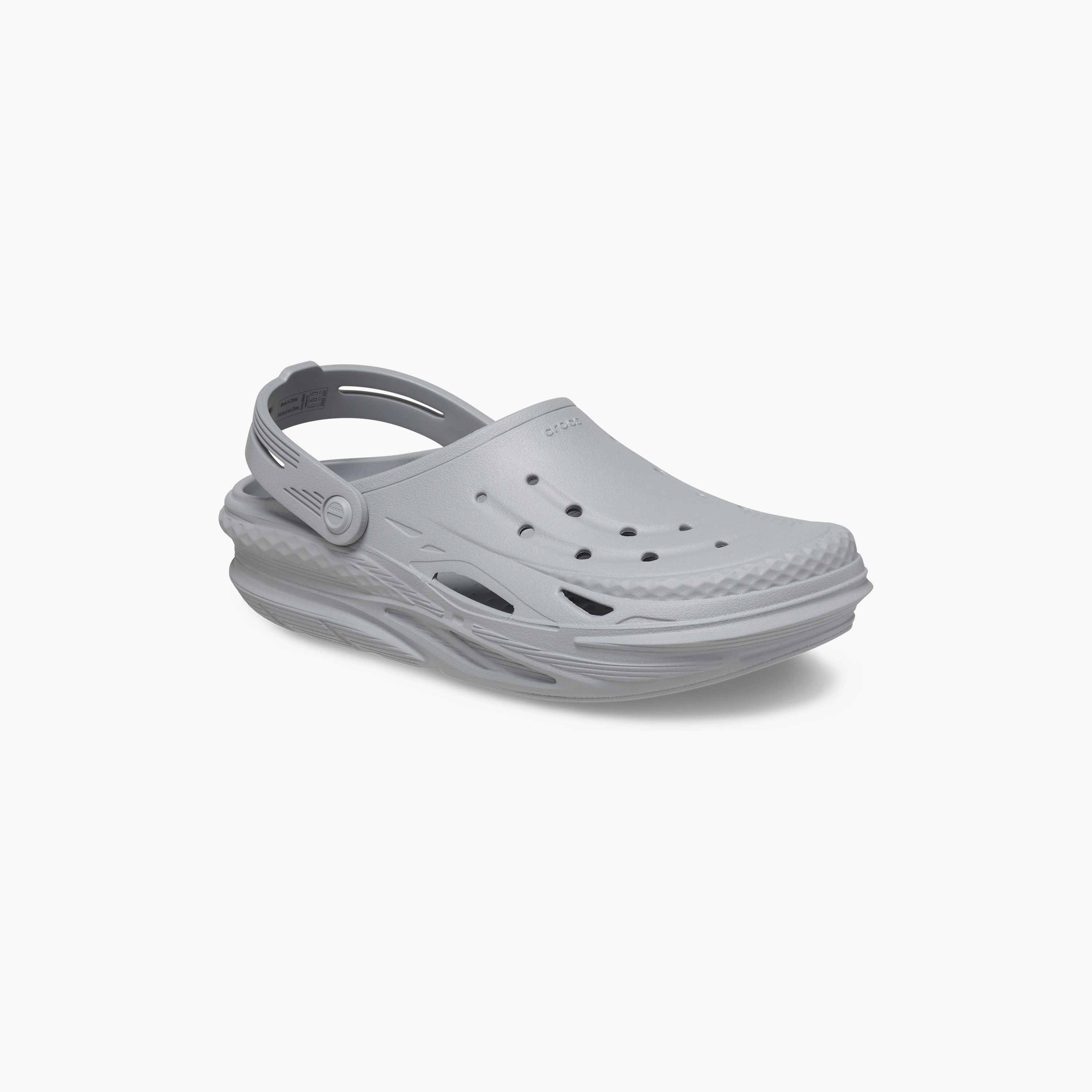 Crocs Unisex Slip On Off Grid Clogs | 209501-007-women-shoes-sandals-flats-image-3