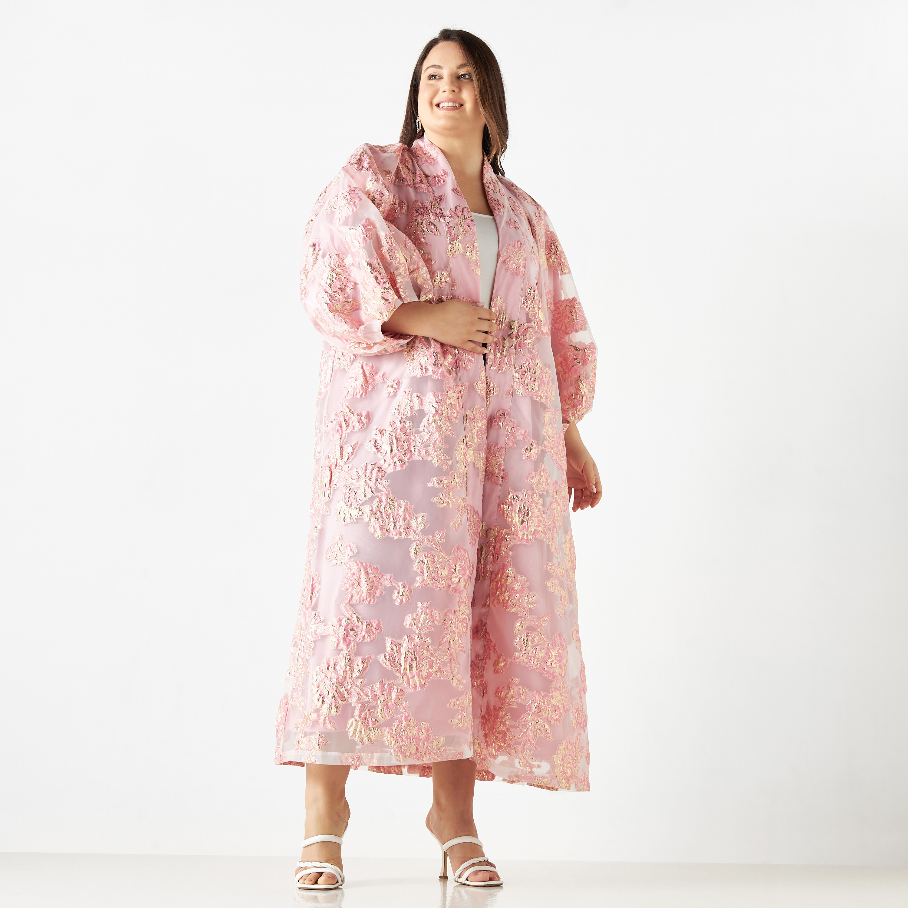 Plus Size Iconic Floral Embroidered Open Front Kimono-women-clothing-shirtsandblouses-blouses-image-1