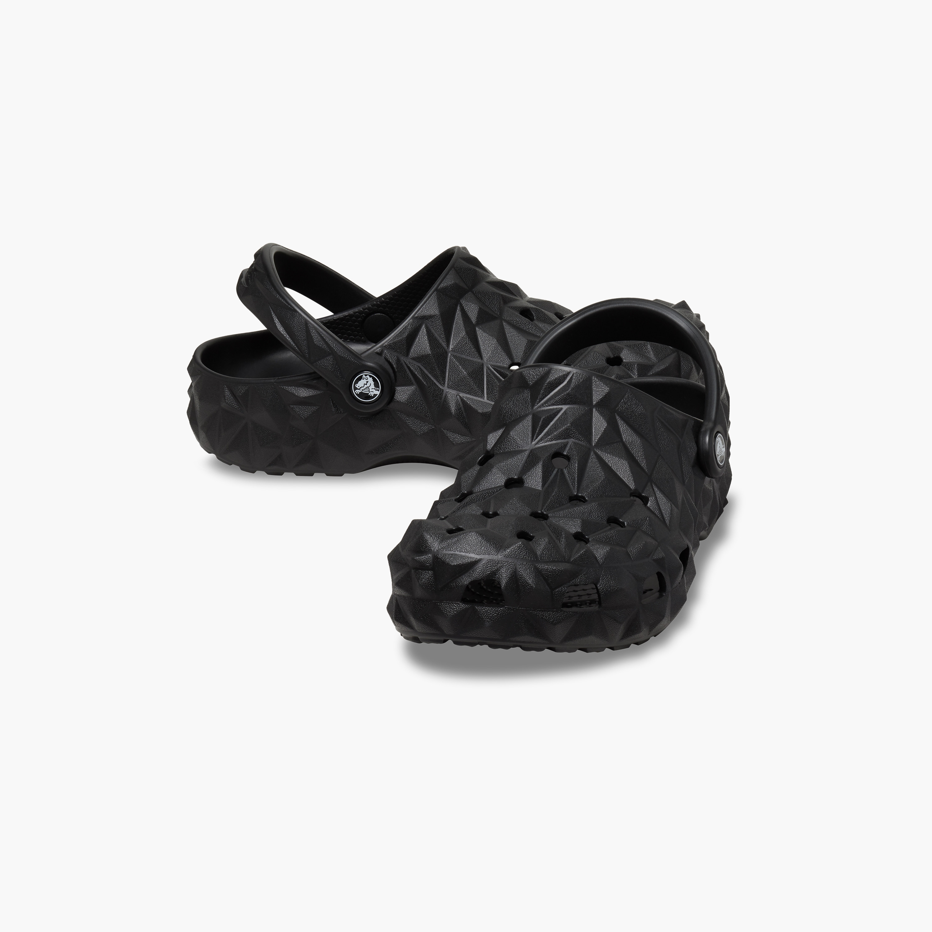 قباقيب هندسية كلاسيكية من كروكس للجنسين ذو سليب أون | 209563-001-women-shoes-sandals-flats-image-1