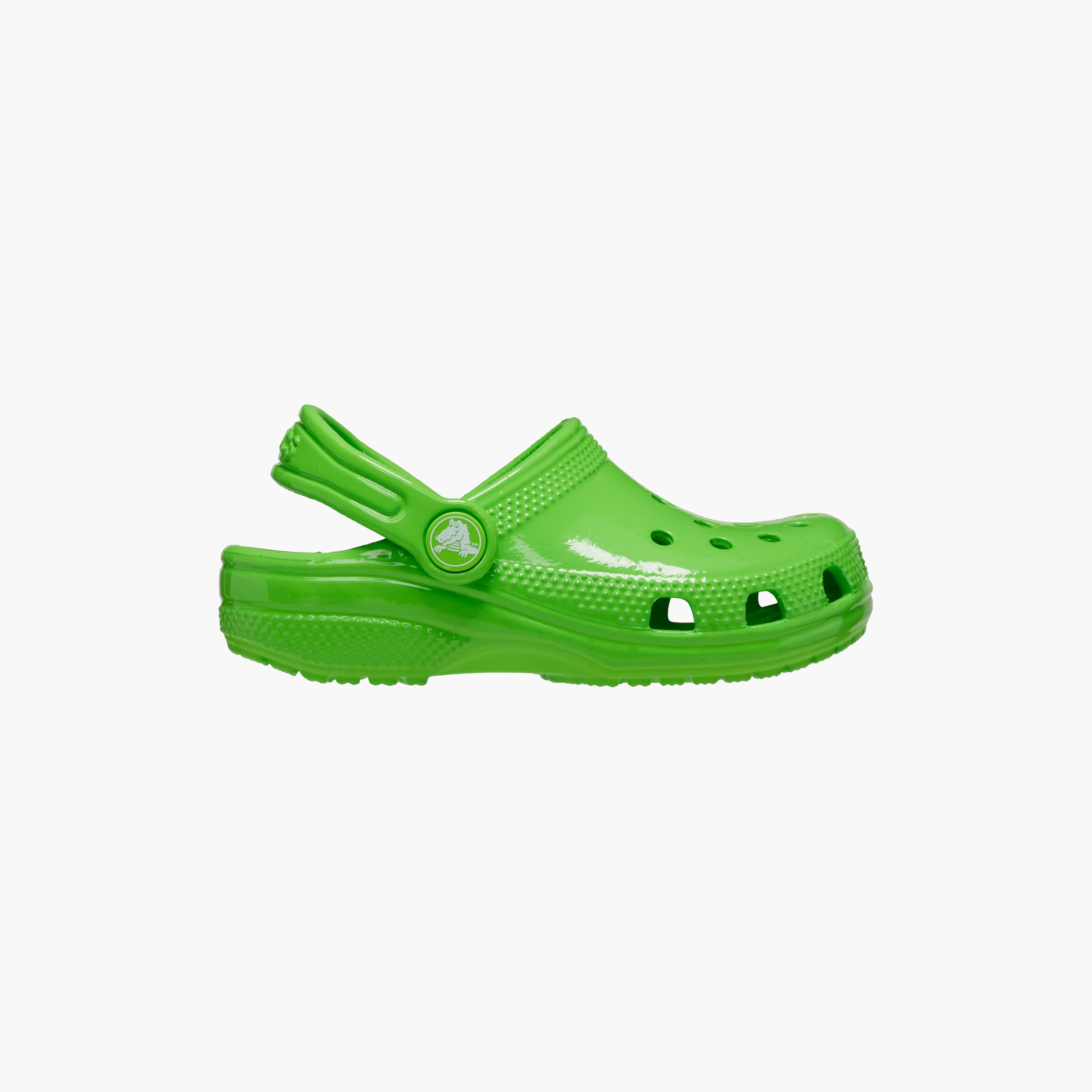 Crocs Kids Slip On Classic Neon Highlighter Clogs | 209570-3WA-boys-shoes-sandals-image-5