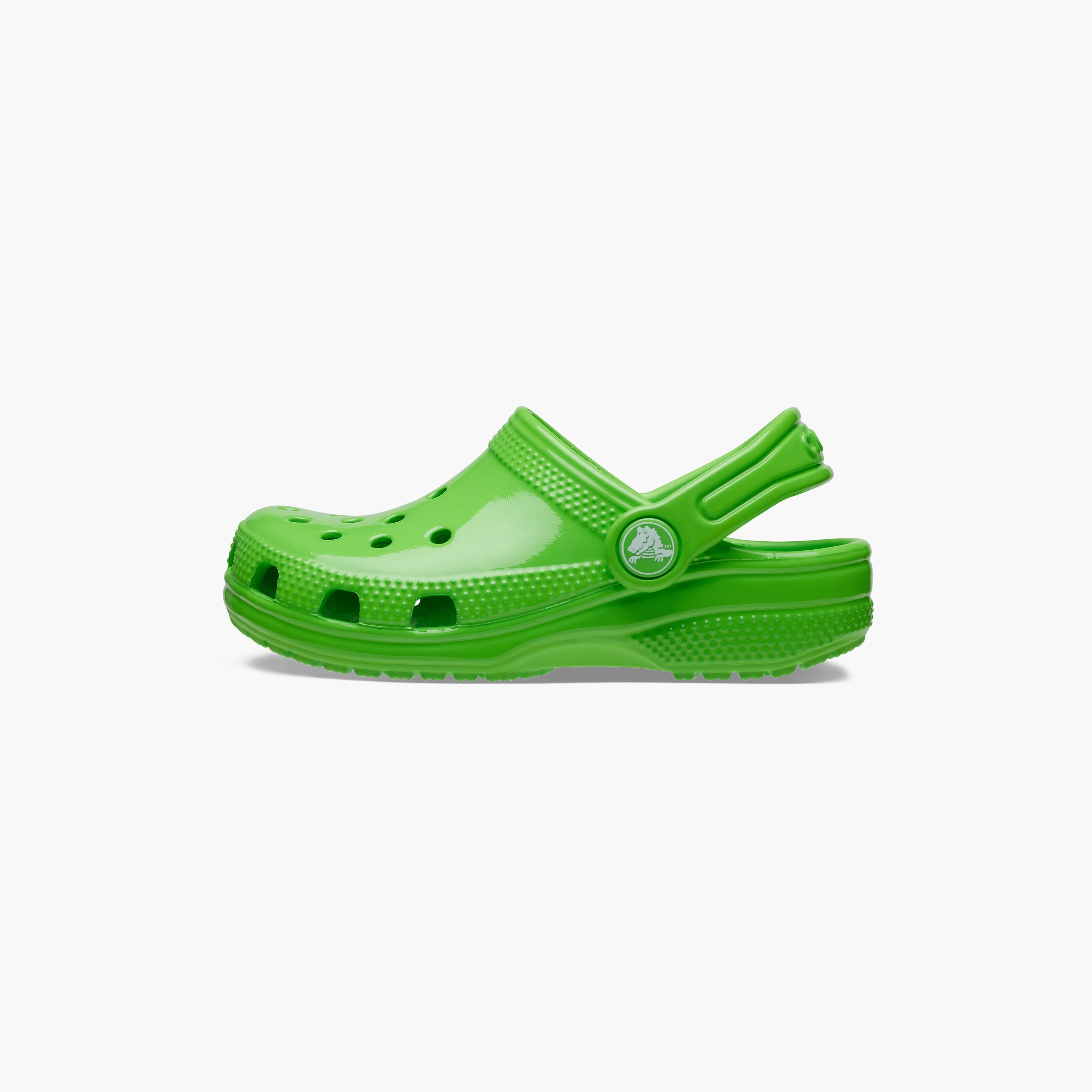 Crocs Kids Slip On Classic Neon Highlighter Clogs | 209570-3WA-boys-shoes-sandals-image-6