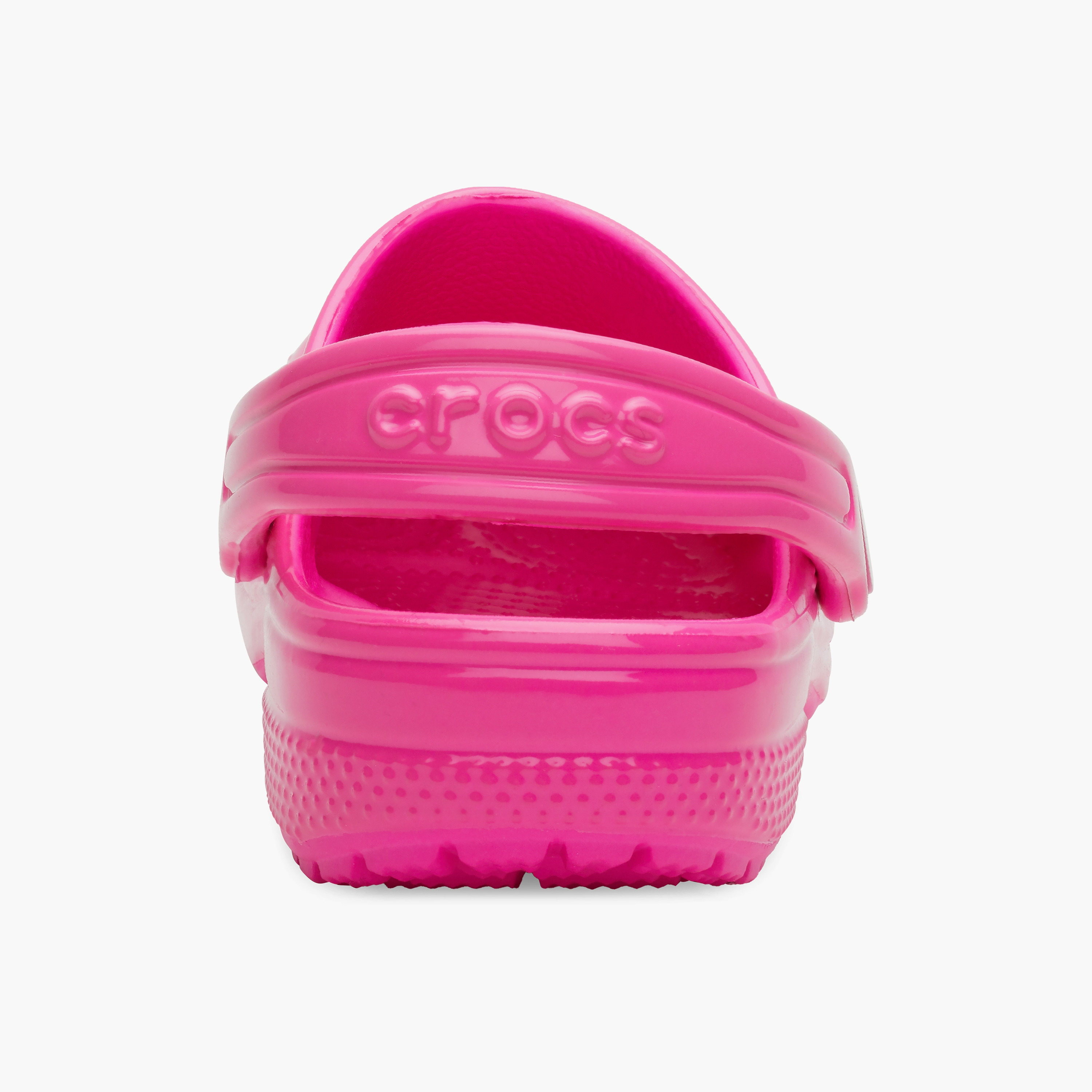 Crocs Girls Slip On Classic Neon Highlighter Clogs | 209570-6TW-girls-shoes-sandals-image-4