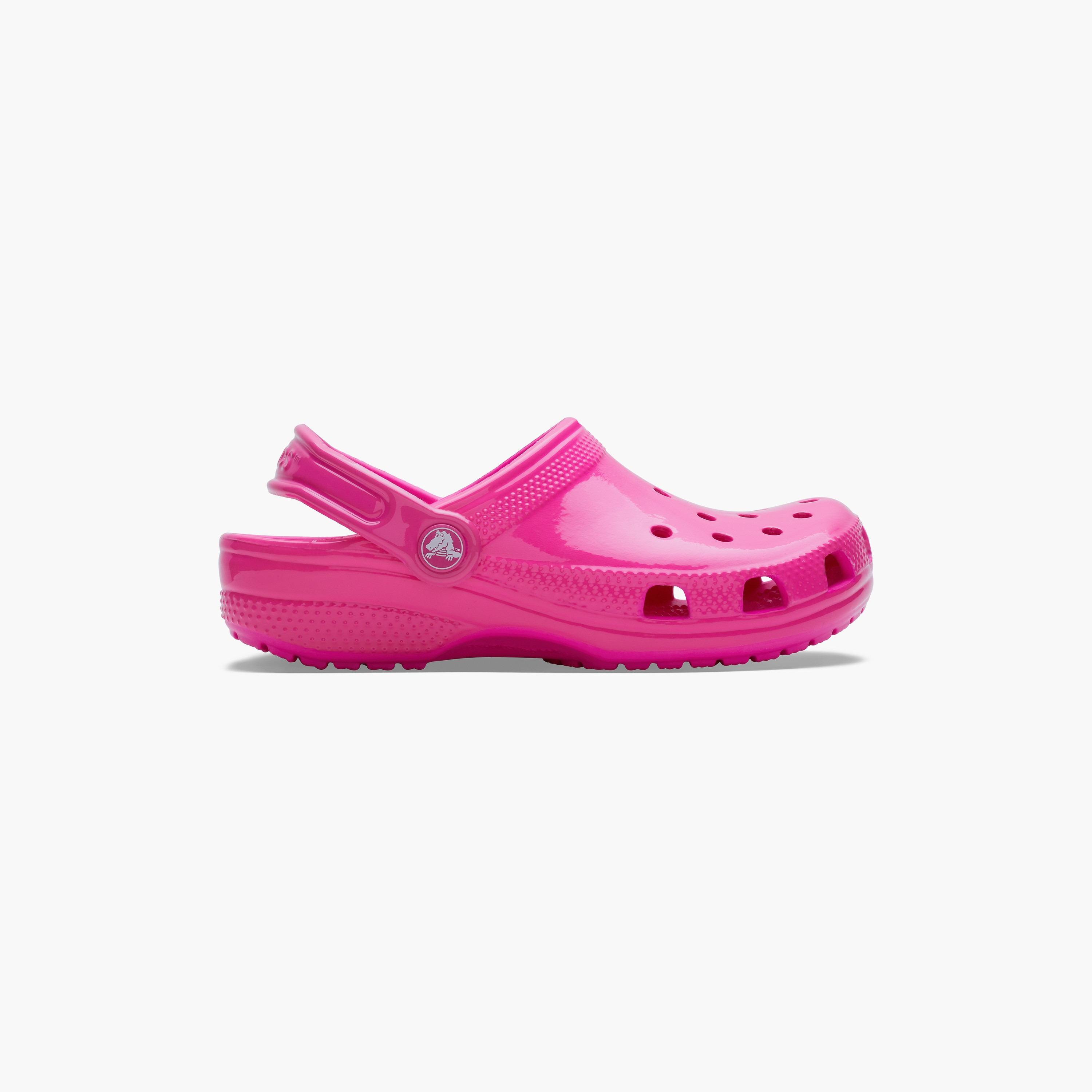 Crocs Girls Slip On Classic Neon Highlighter Clogs | 209570-6TW-girls-shoes-sandals-image-5