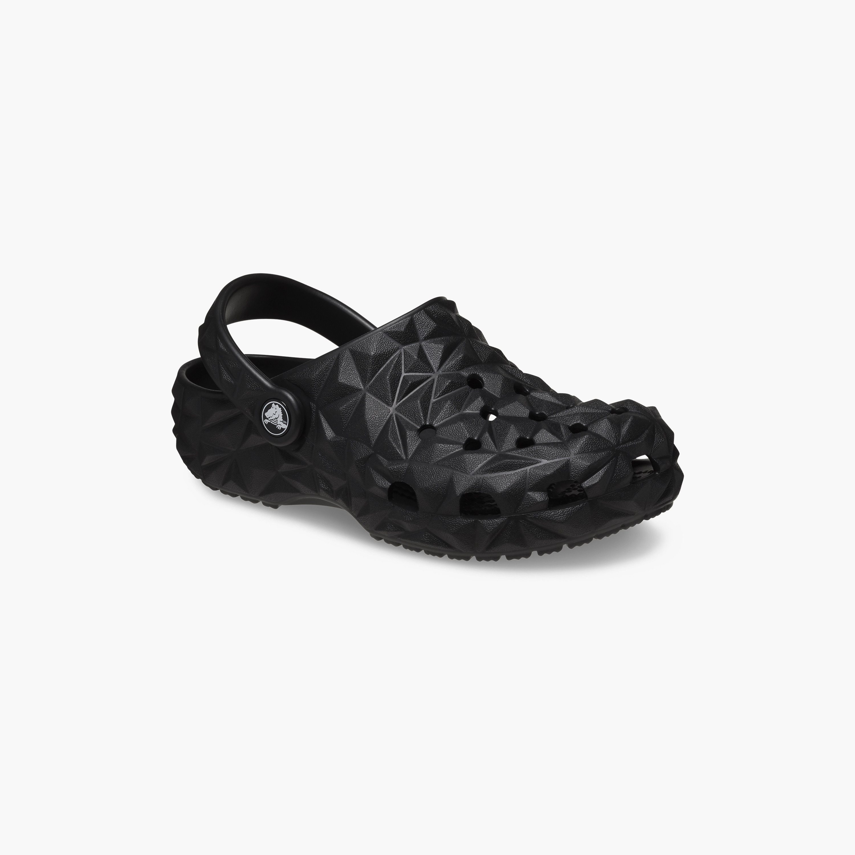 قباقيب هندسية كلاسيكية من كروكس للأطفال ذو سليب أون | 209572-001-boys-shoes-sandals-image-3