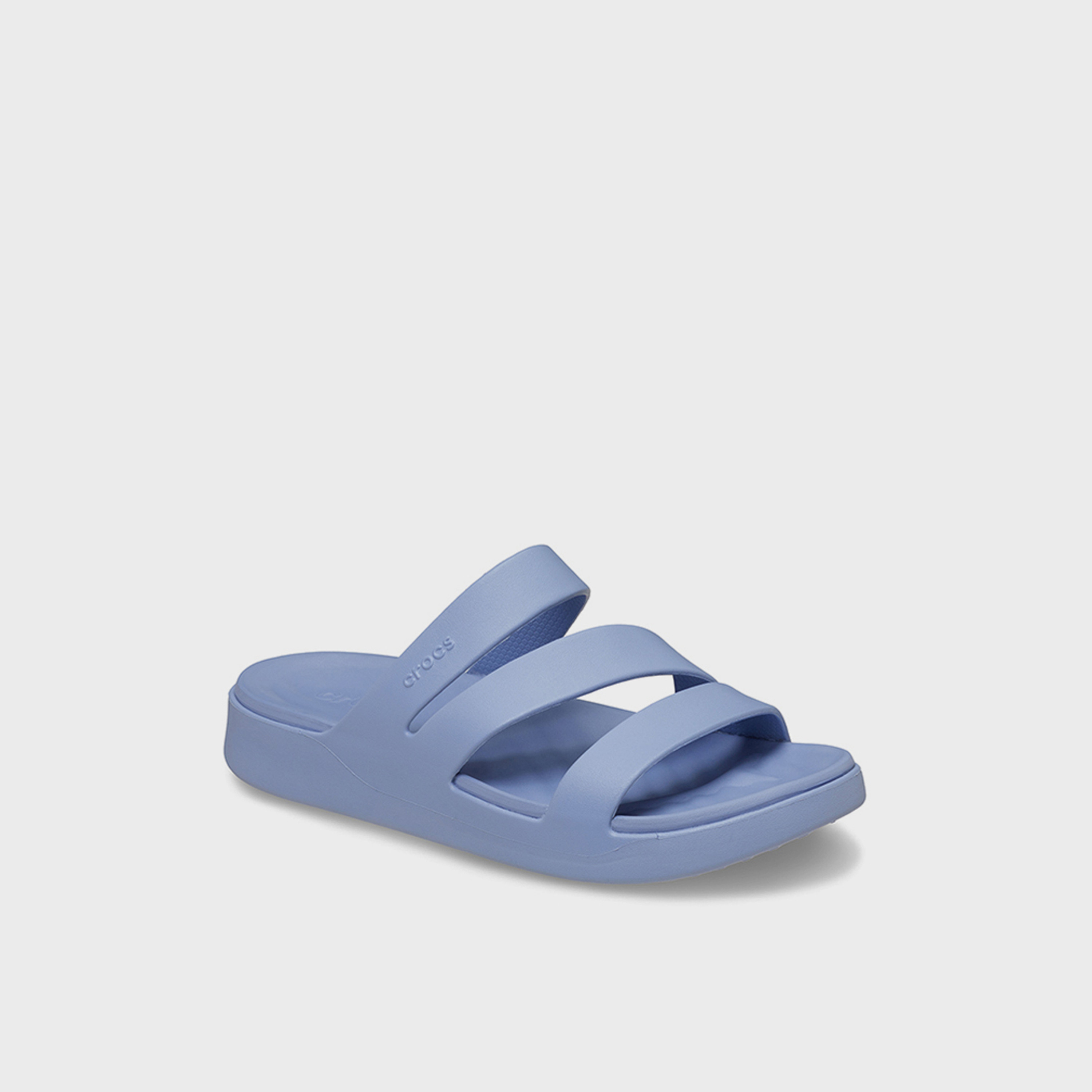 Crocs Women's Slip-On Getaway Strappy Slide Flat Sandals | 209587-453-women-shoes-sandals-flats-image-3