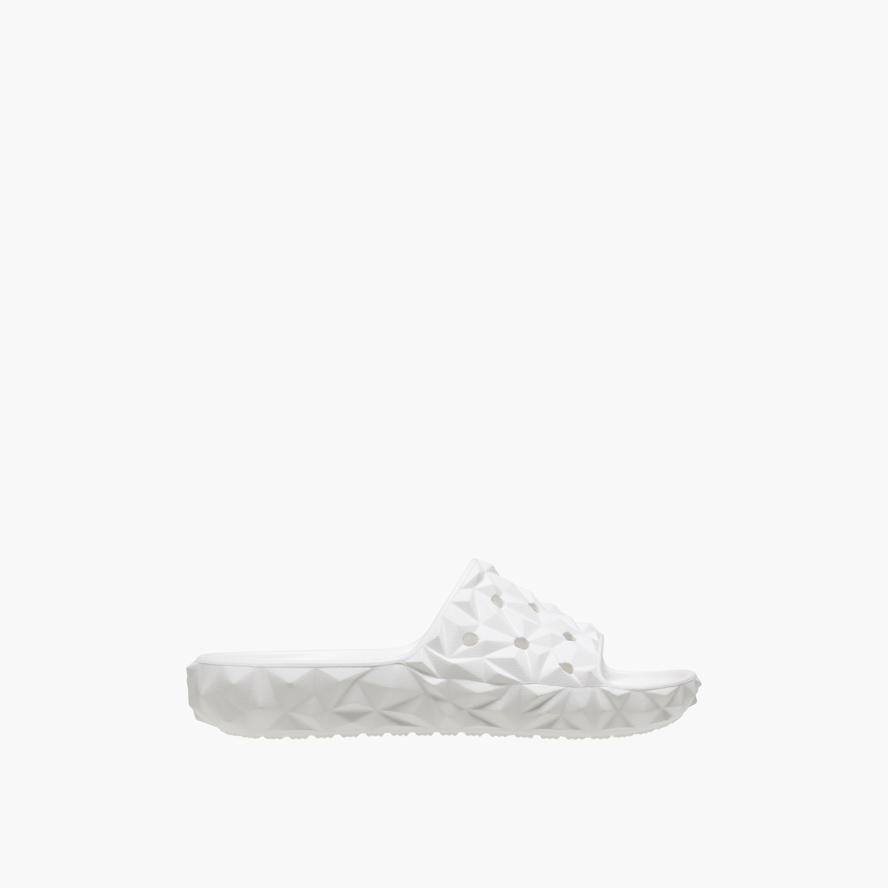 Crocs Women's Slip On Classic Geometric Slide v2 Slides | 209608-100-women-shoes-flipflopsandslides-image-5