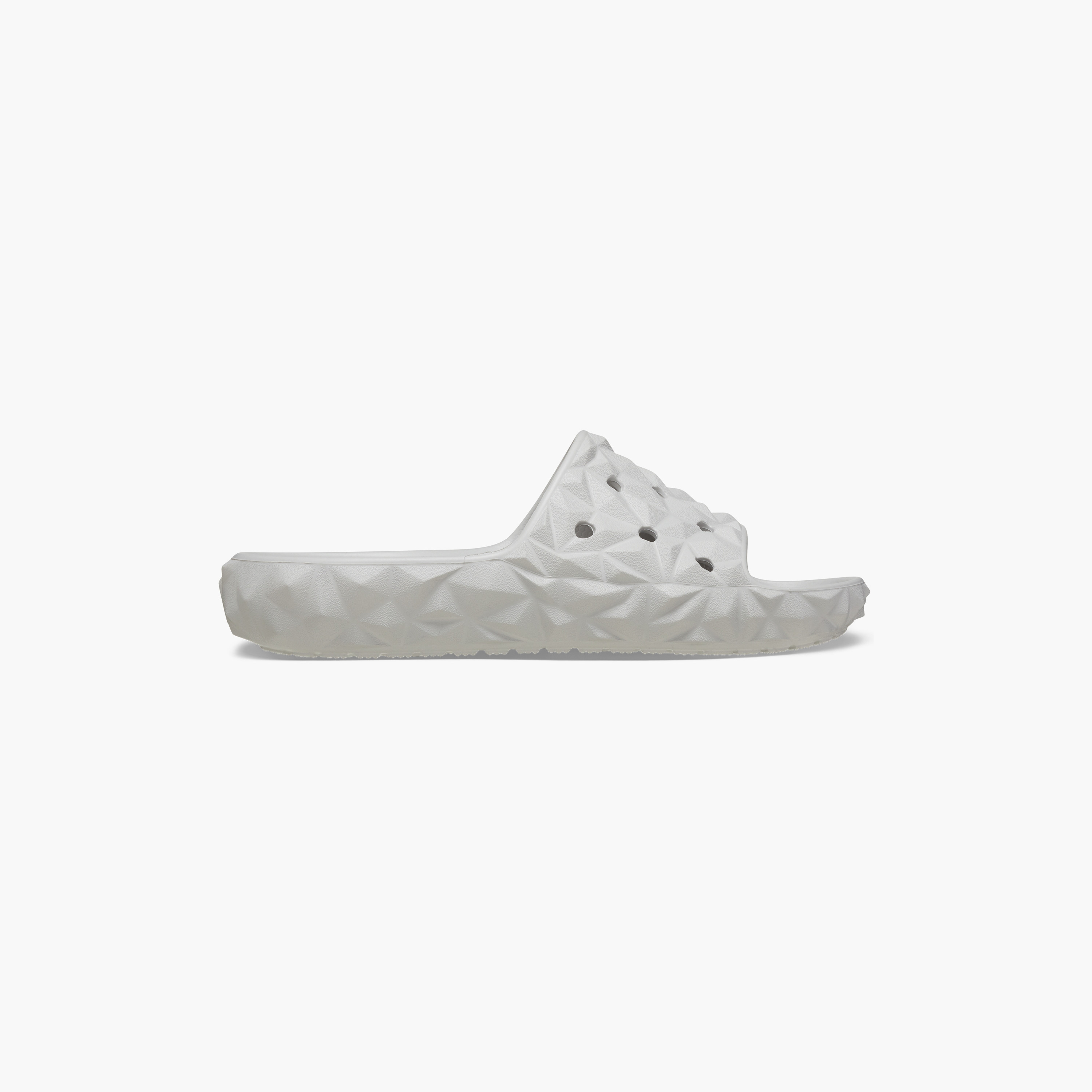 شبشب كروكس للجنسين ذو سليب أون بتصميم كلاسيكي II هندسي | 209608-1FT-women-shoes-sandals-flats-image-5