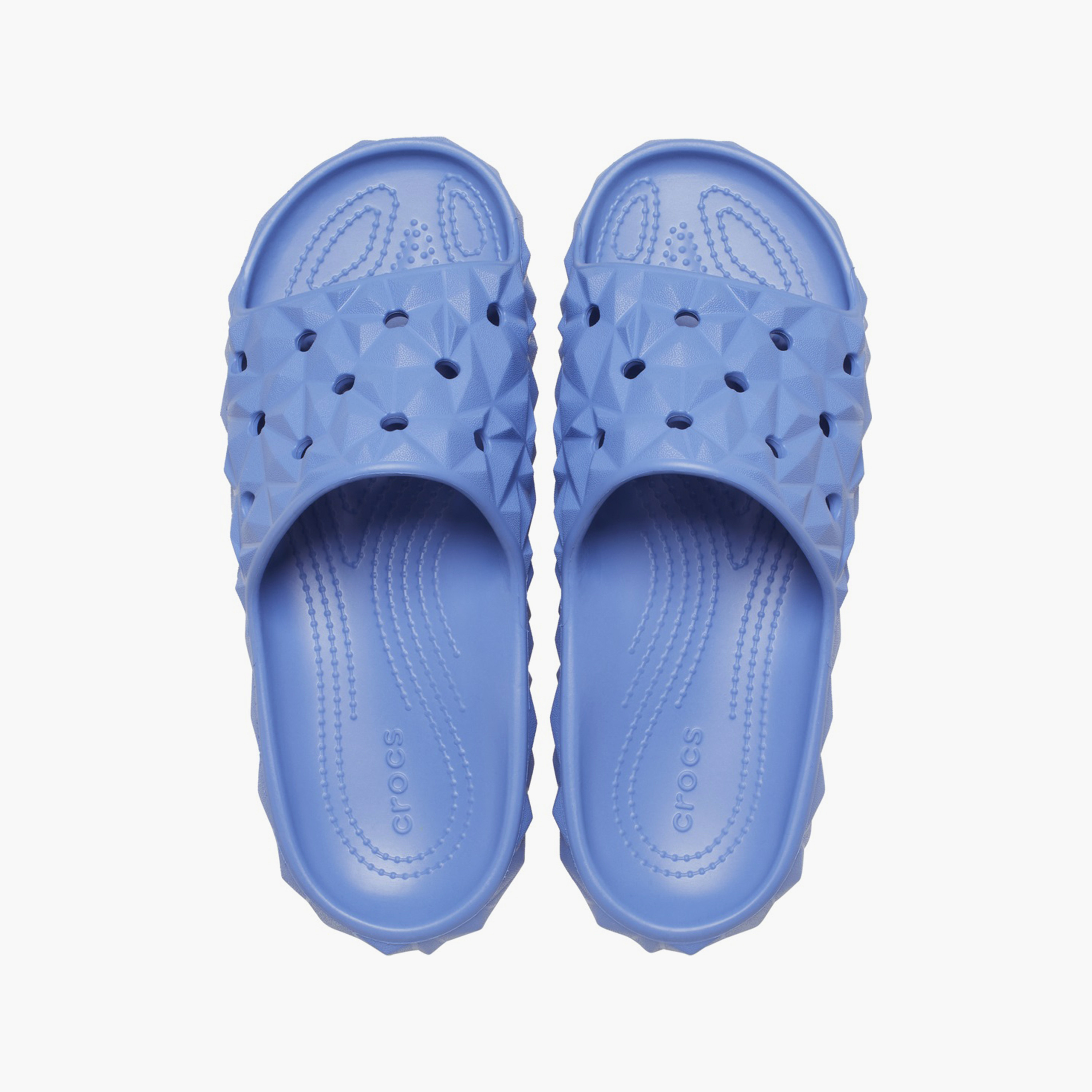 Crocs Unisex Slip On Classic II Geometric Slides | 209608-4ON-women-shoes-sandals-flats-image-1